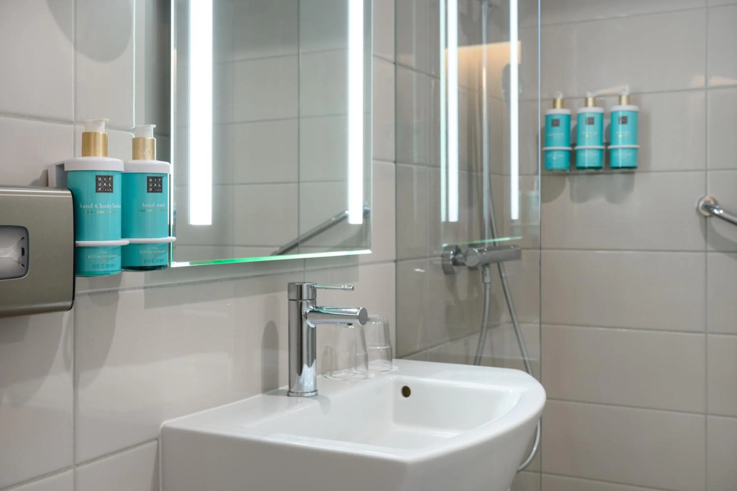 Bathroom in Novotel Szeged