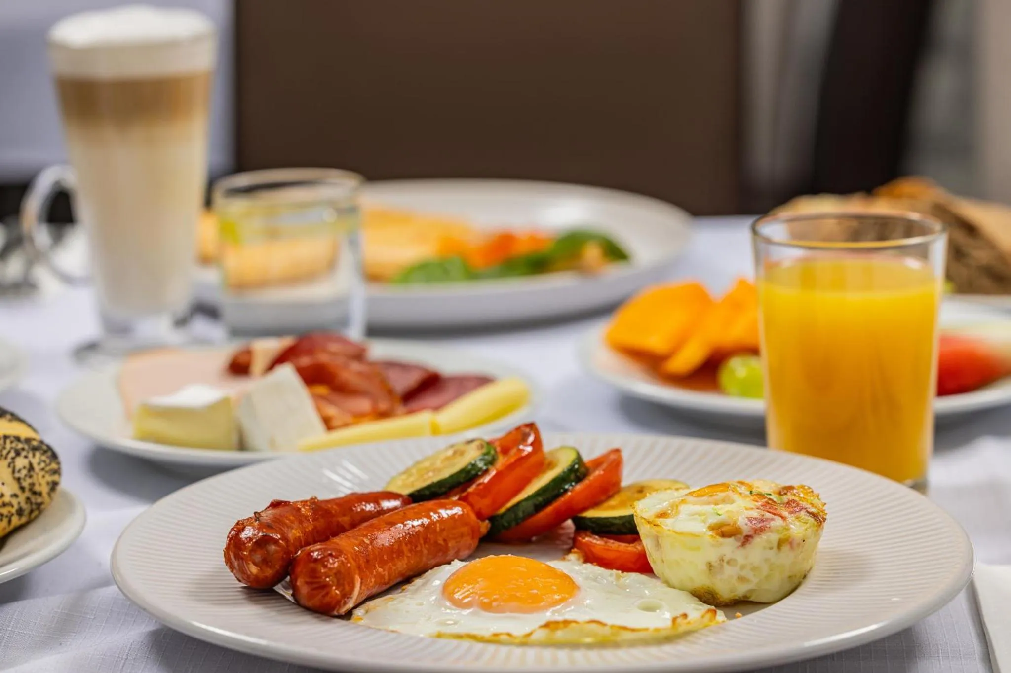 Food and drinks in Hotel Central