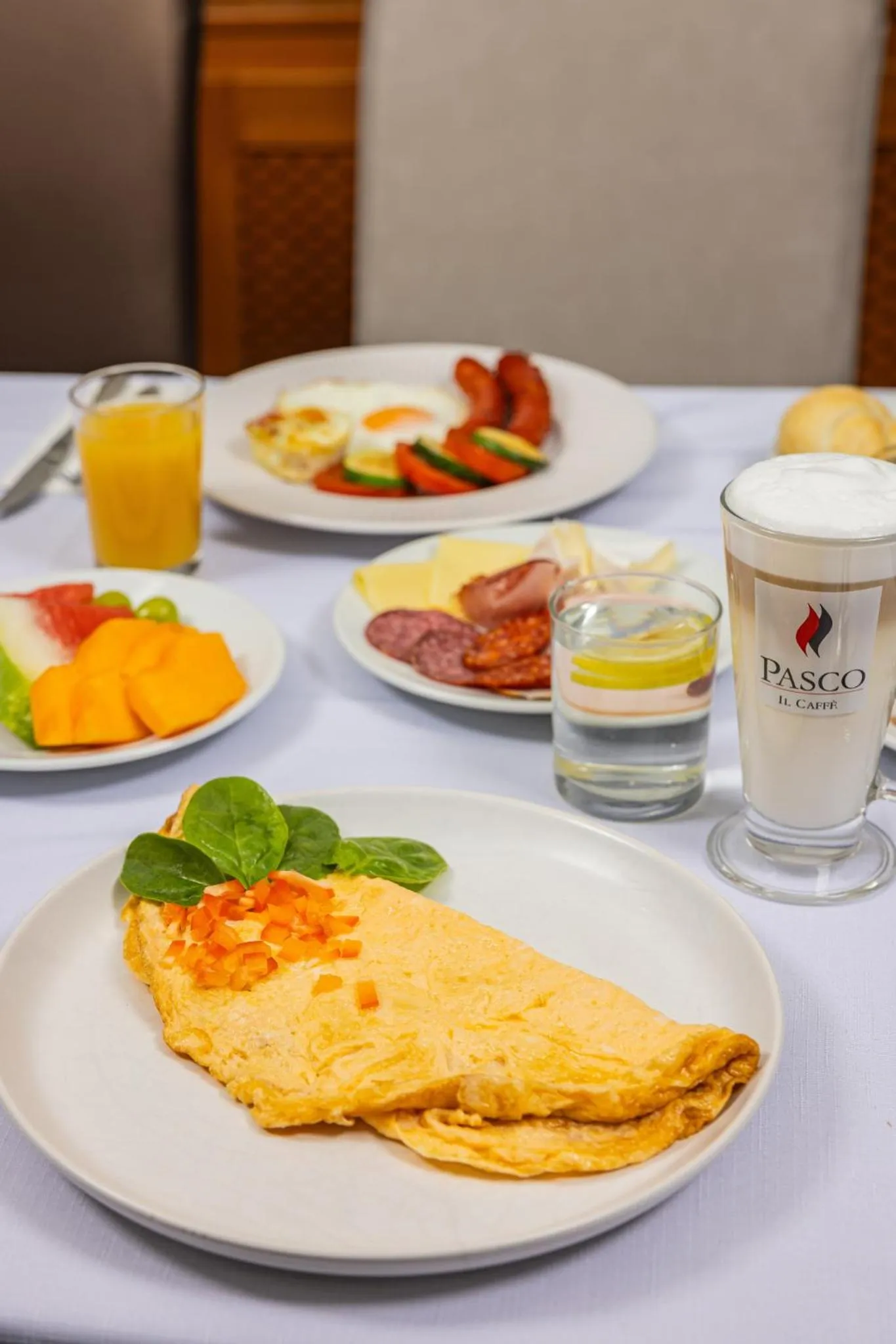 Food in Hotel Central