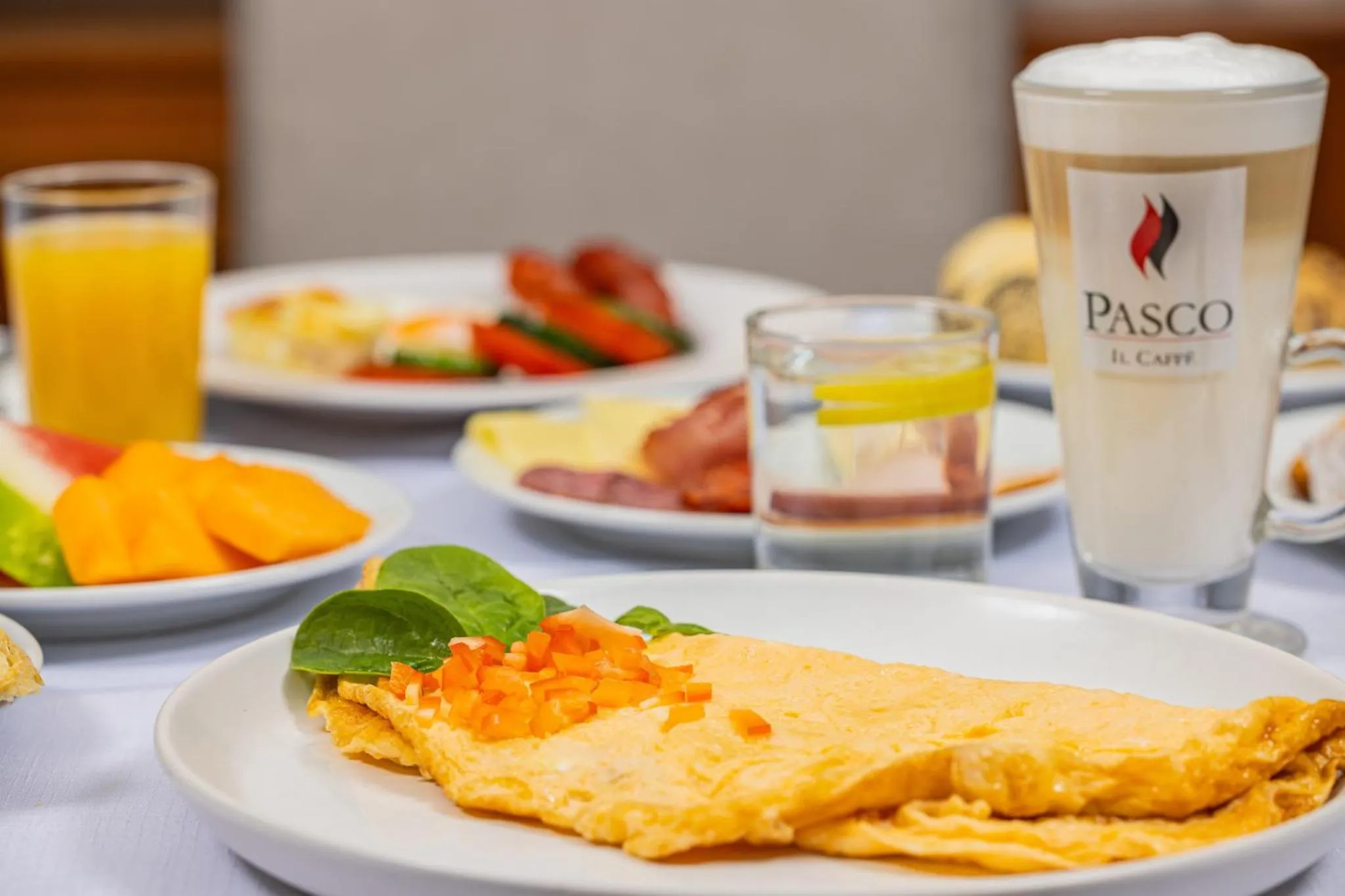 Food and drinks in Hotel Central