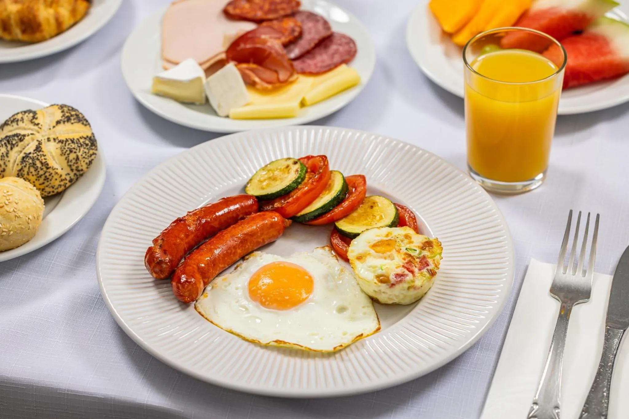 Breakfast in Hotel Central