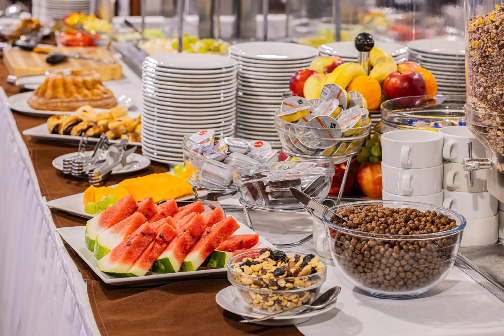 Continental breakfast in Hotel Central