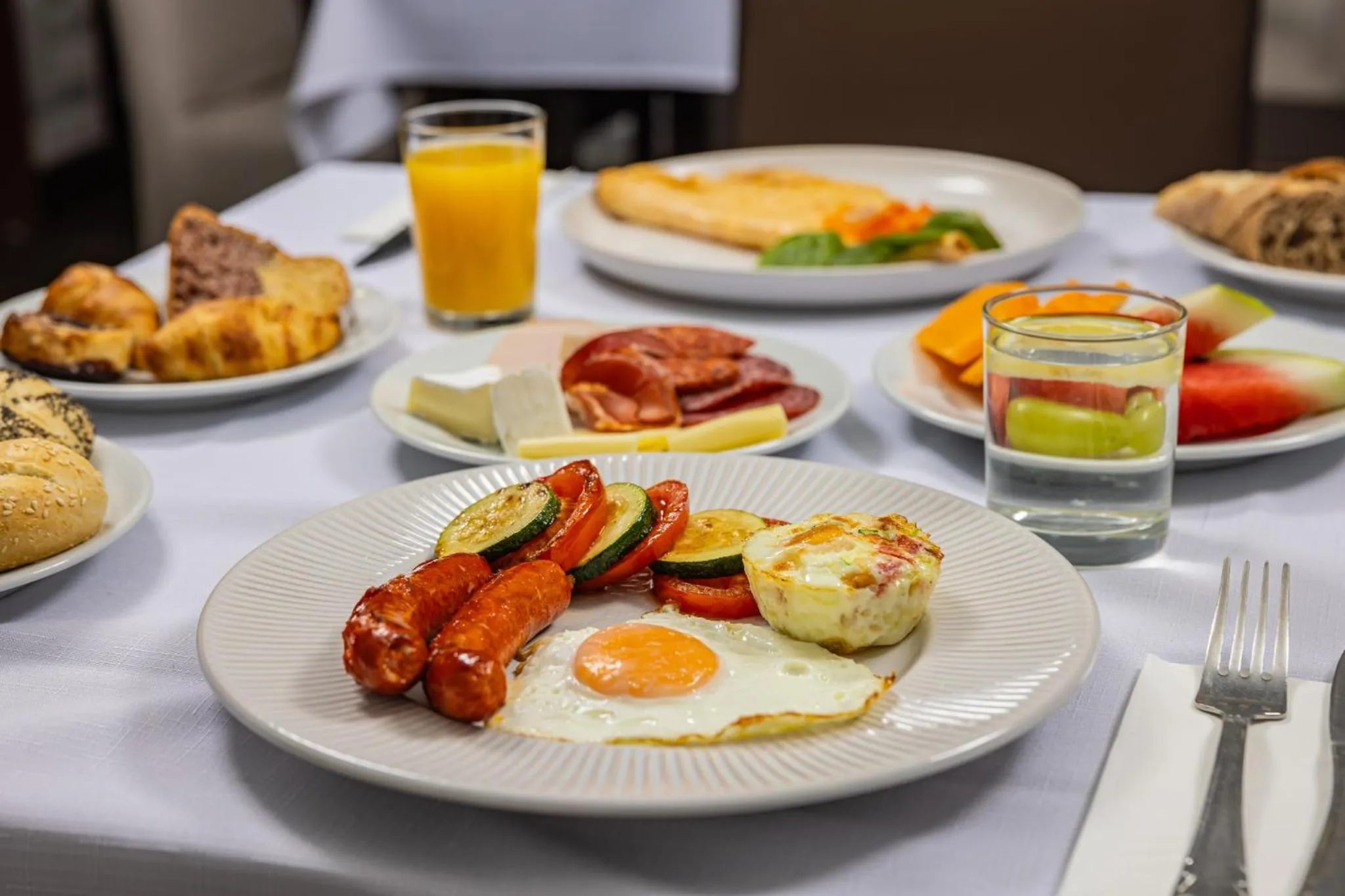 Food and drinks in Hotel Central