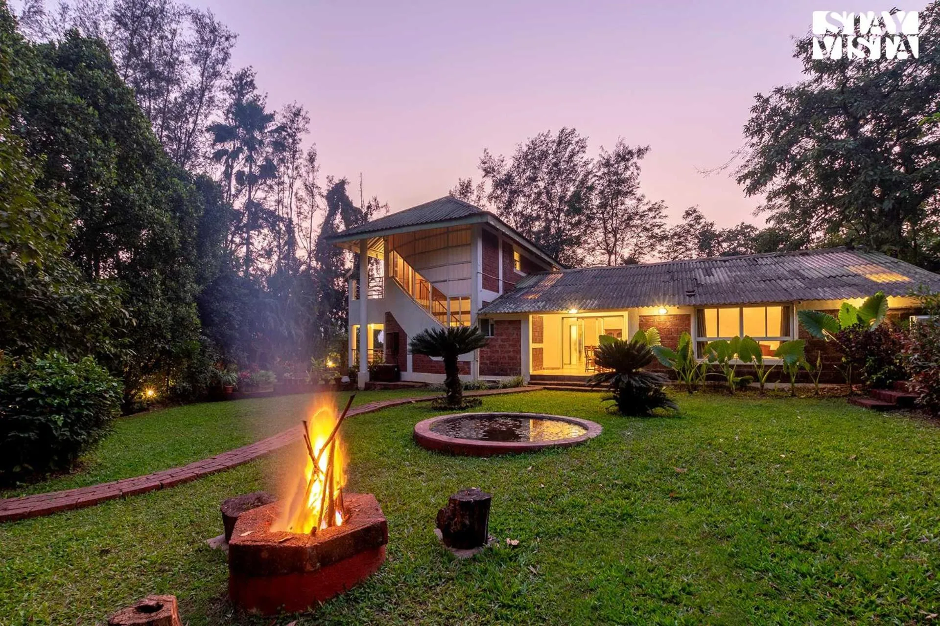 BBQ facilities in StayVista at The Conservancy Bungalow - Koynanagar