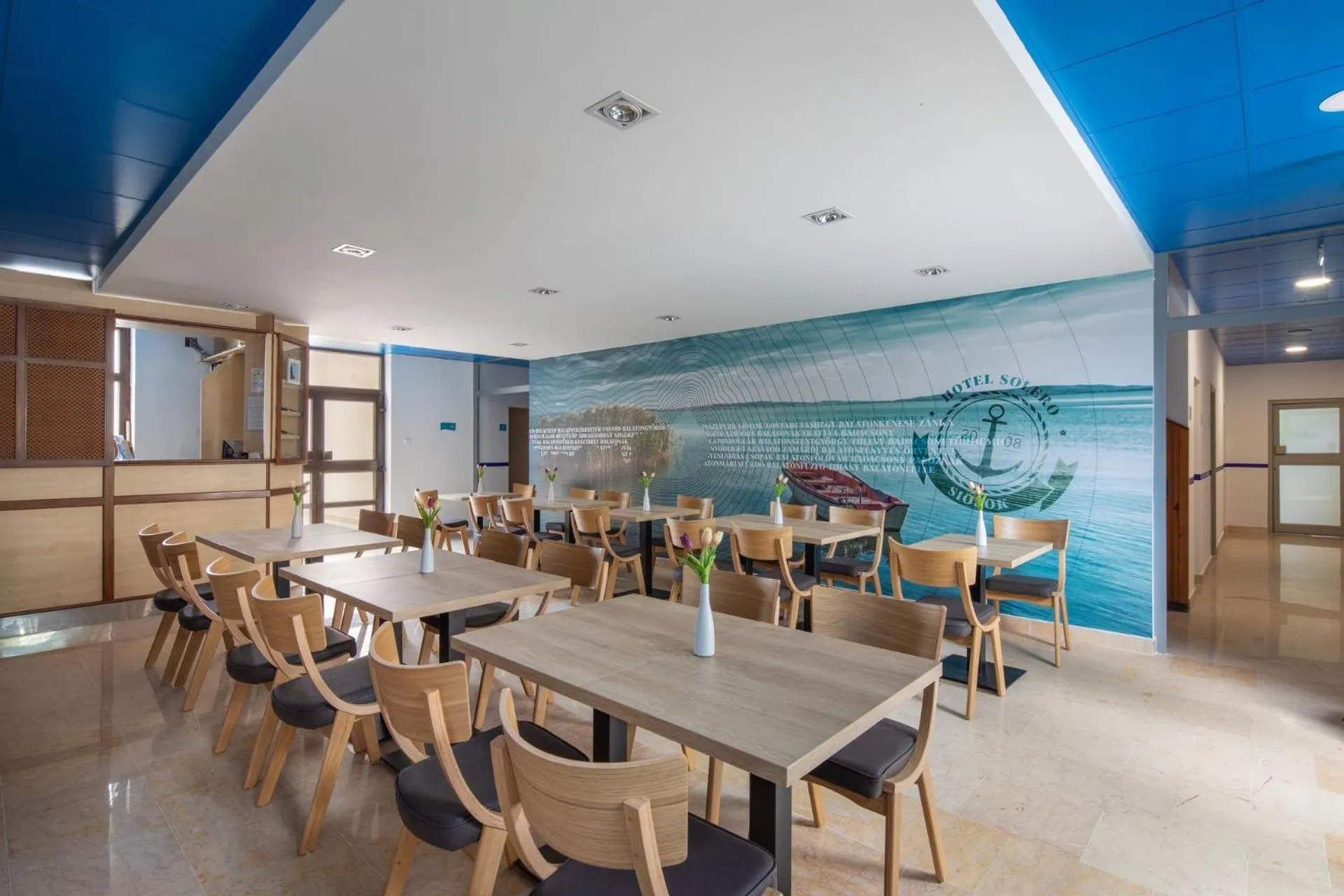 Lobby or reception in Hotel Solero