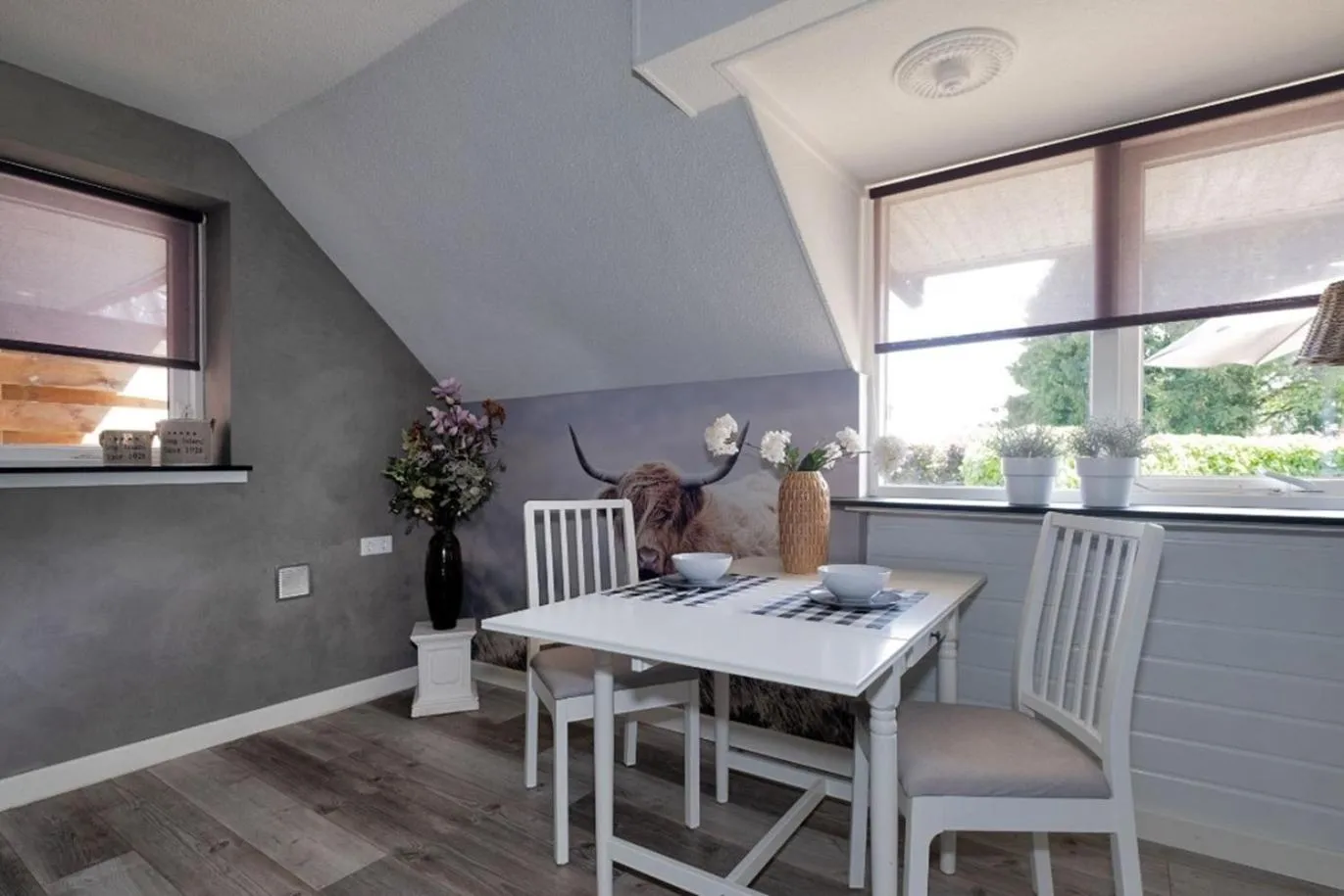 Dining area in B & B Het Veurhuus
