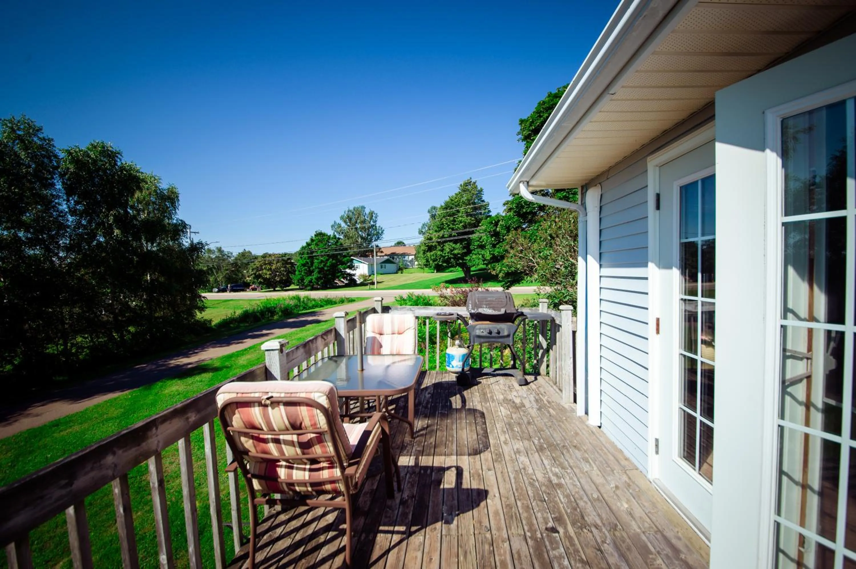 Balcony/Terrace in Lee's Ocean Peek B & B