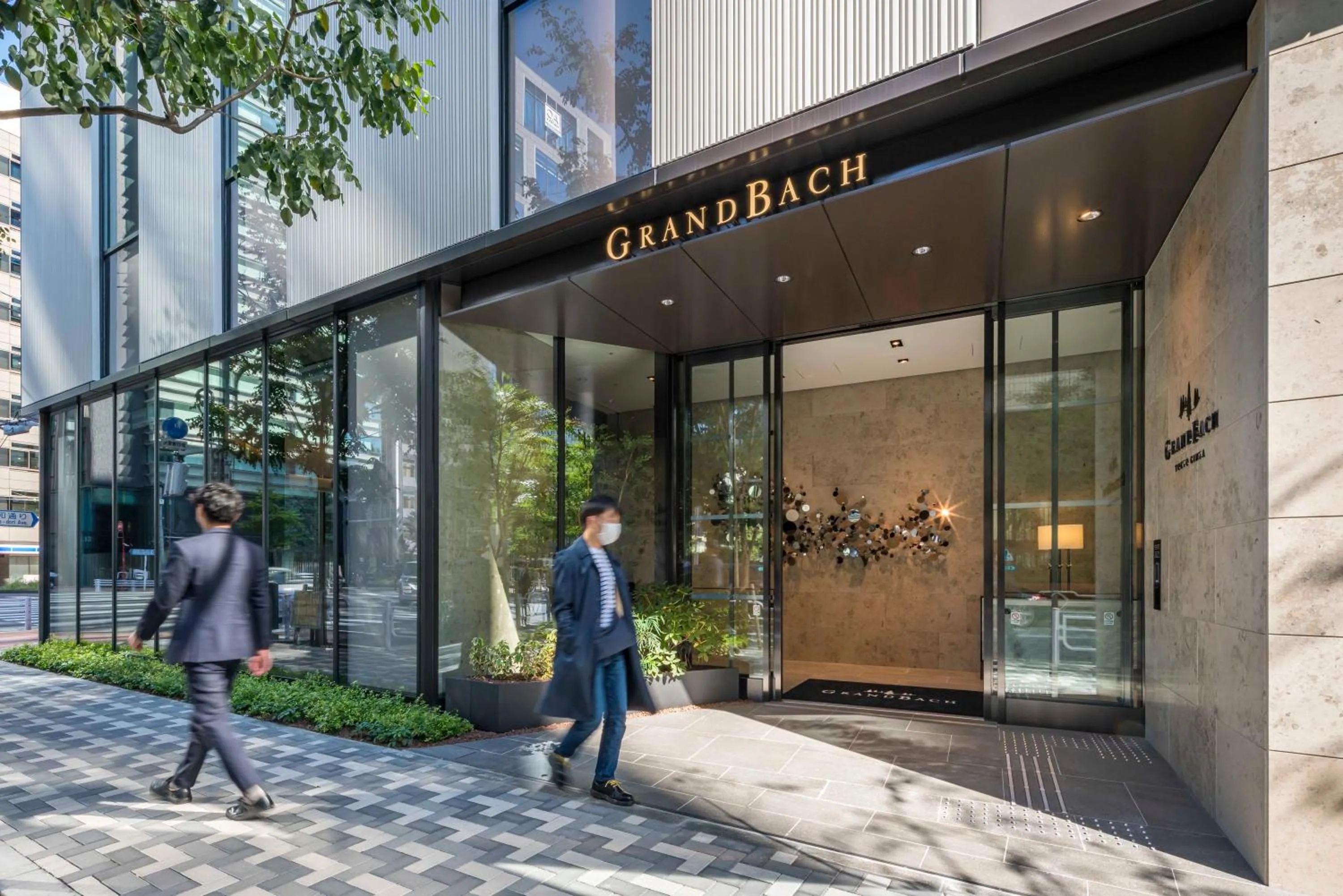 Facade/entrance in Hotel GrandBach Tokyo Ginza