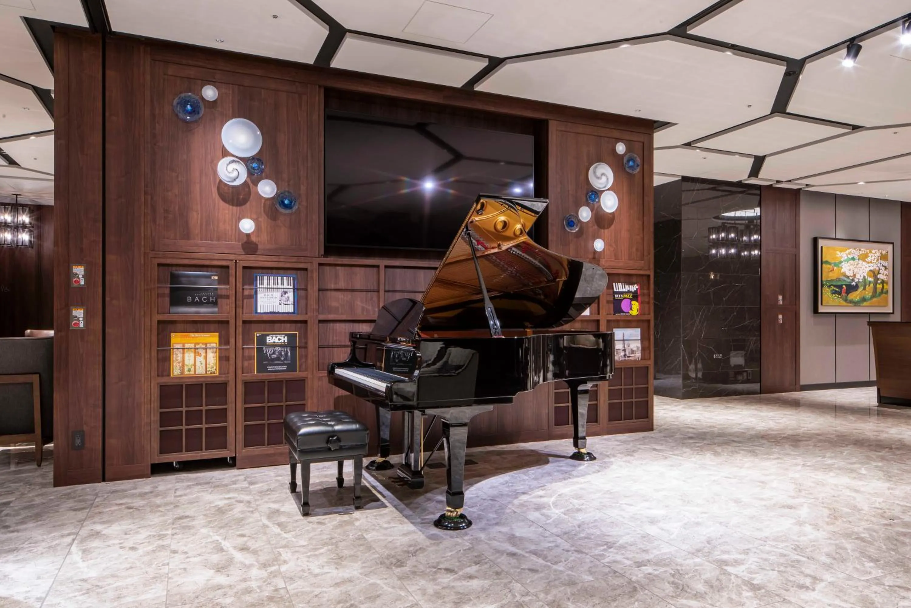 Lobby or reception in Hotel GrandBach Tokyo Ginza