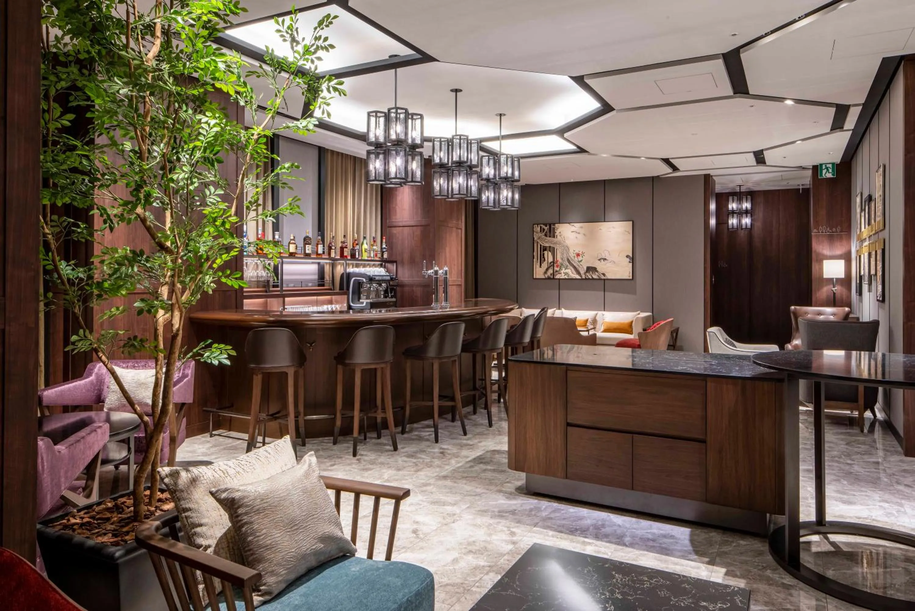 Lobby or reception in Hotel GrandBach Tokyo Ginza