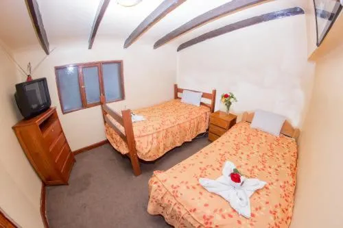 Bed in Hostal Chasky
