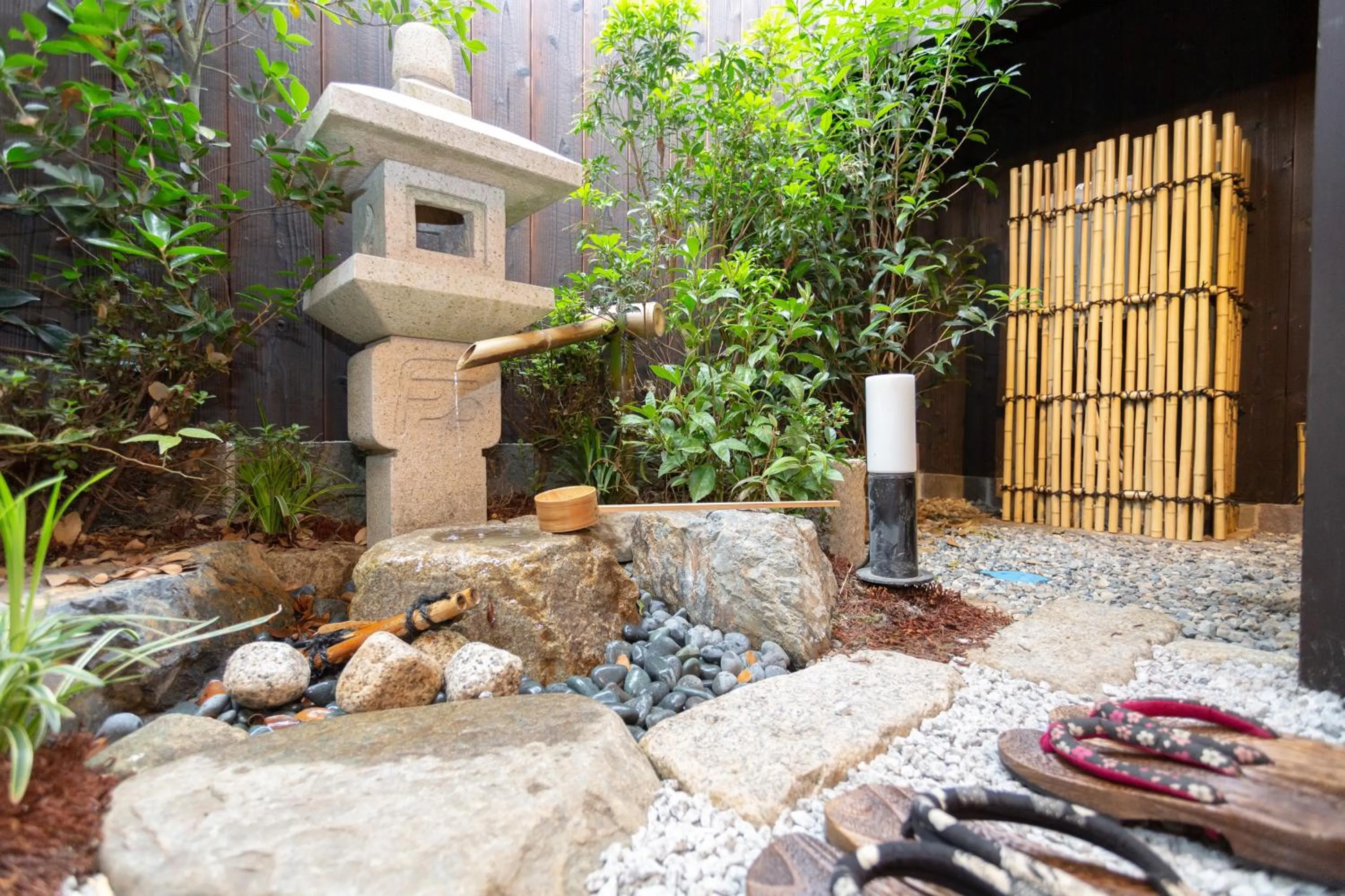 Garden view in INN Plus General Castle Nijo