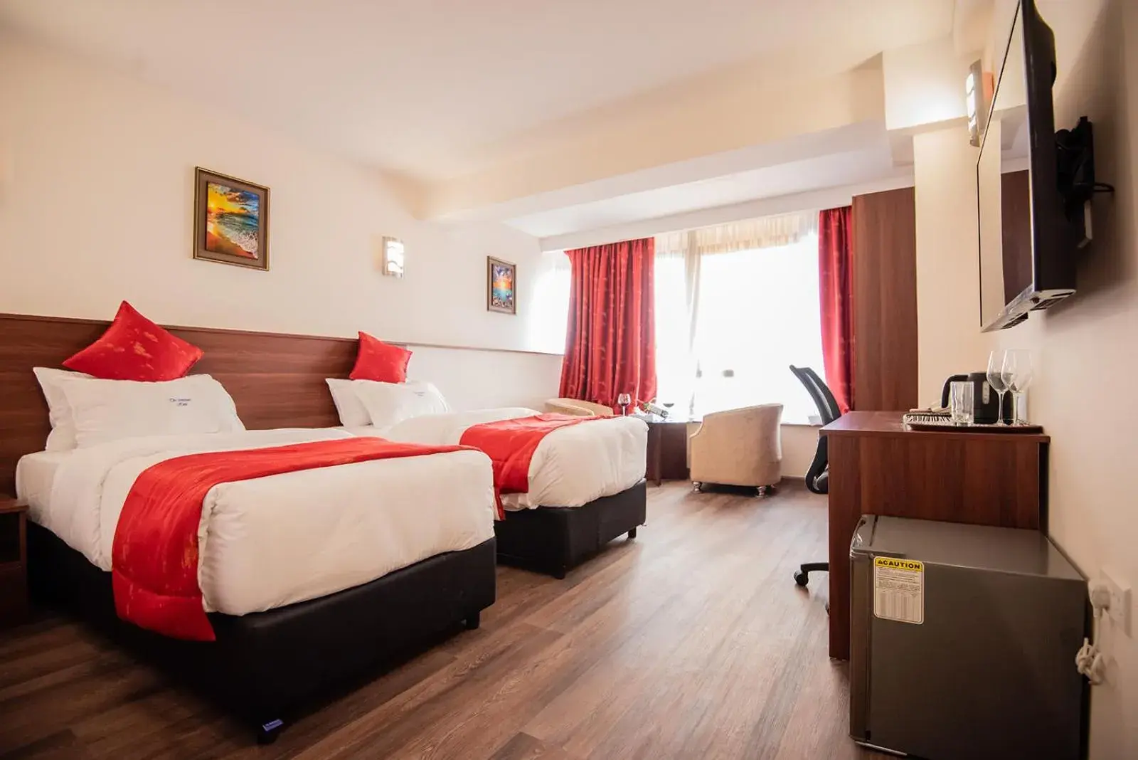 Bedroom, Bed in The Crossroads Hotel, Westlands Bedroom, Bed in The Crossroads Hotel, Westlands