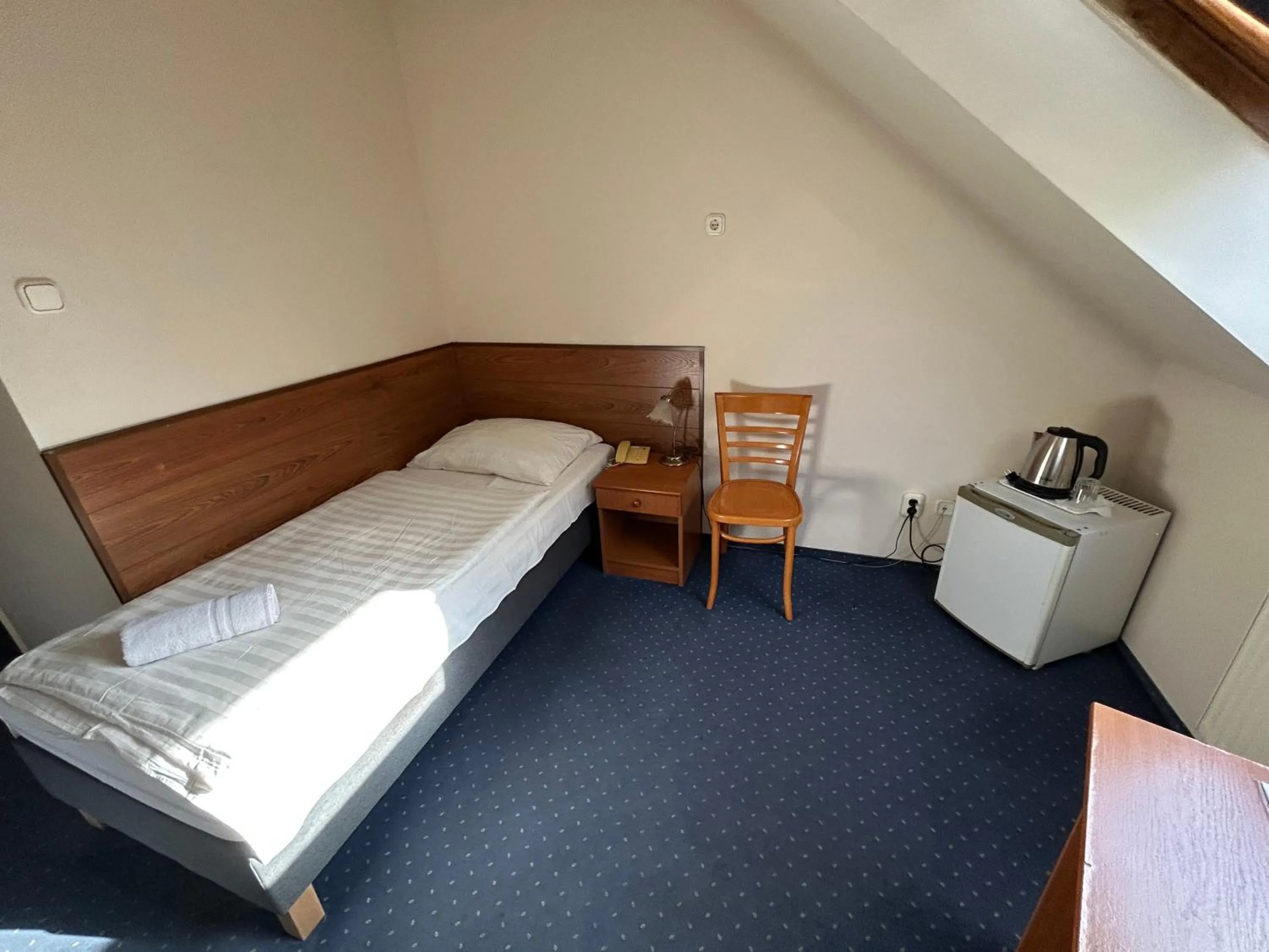 Photo of the whole room, Bed in Corvin Hotel