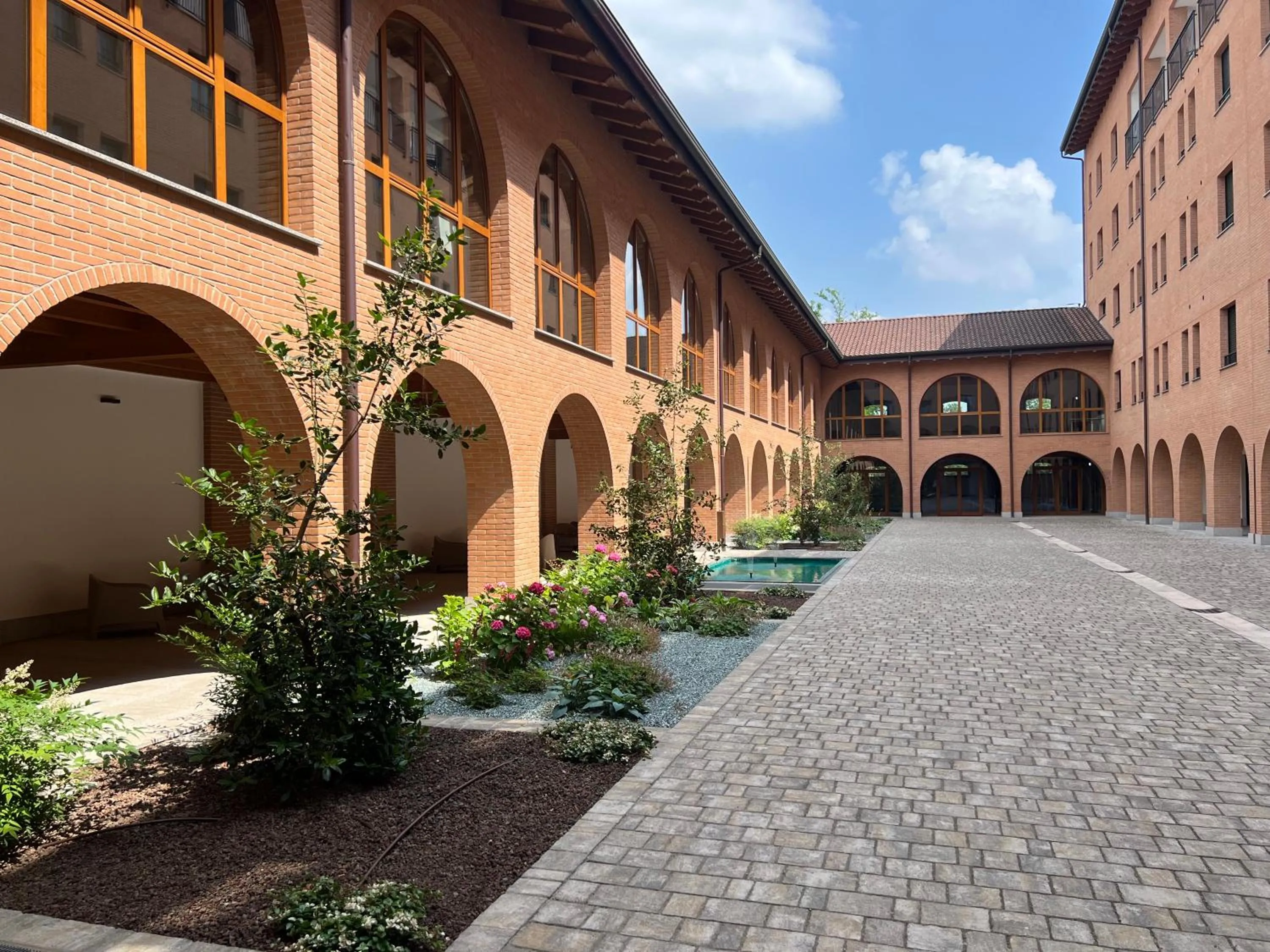 Garden view in Corte Milano