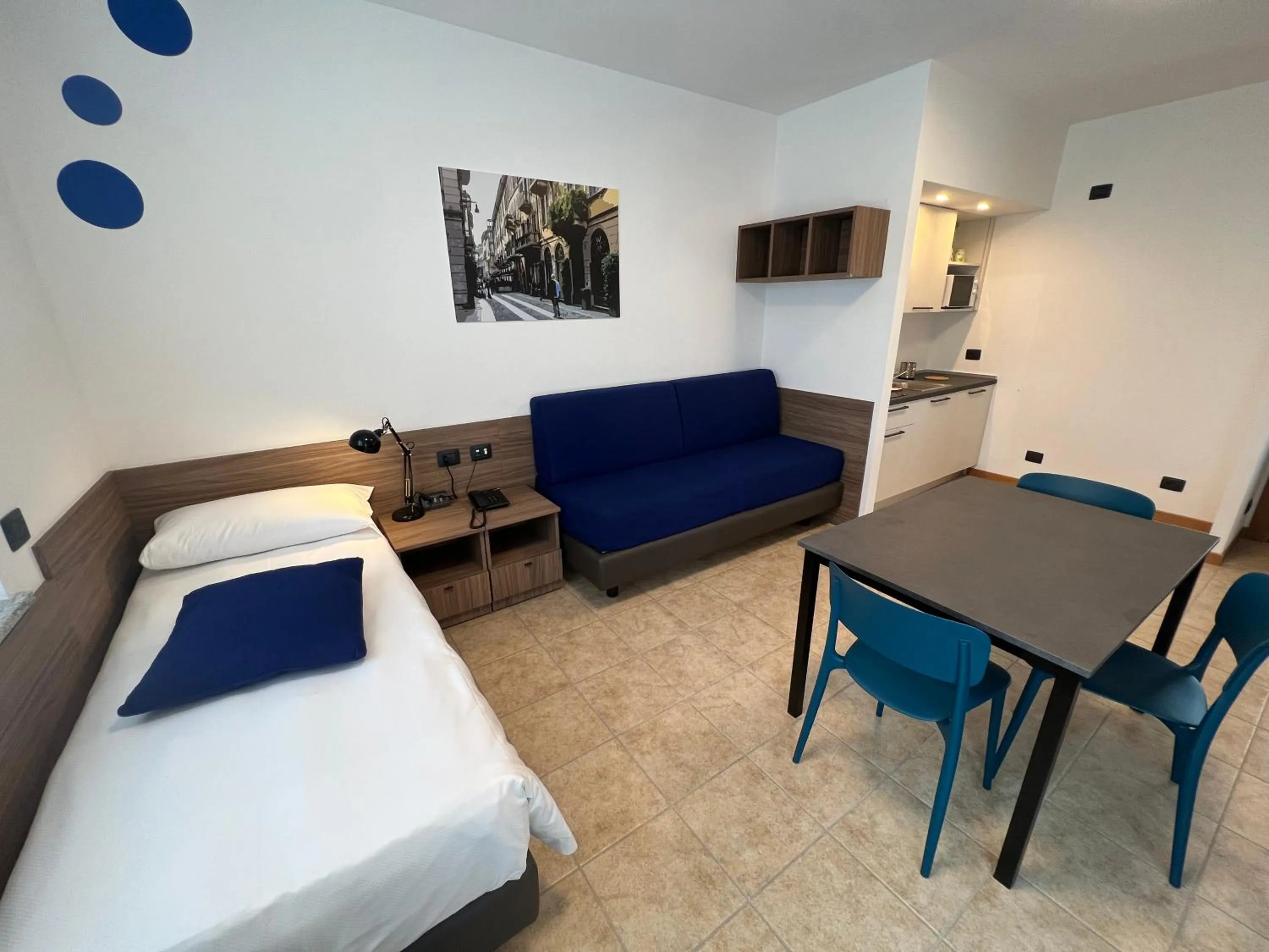 Bedroom, Bed in Corte Milano