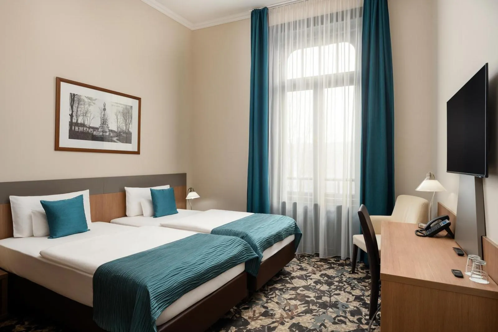 Bed in Erzsébet Királyné Szálloda