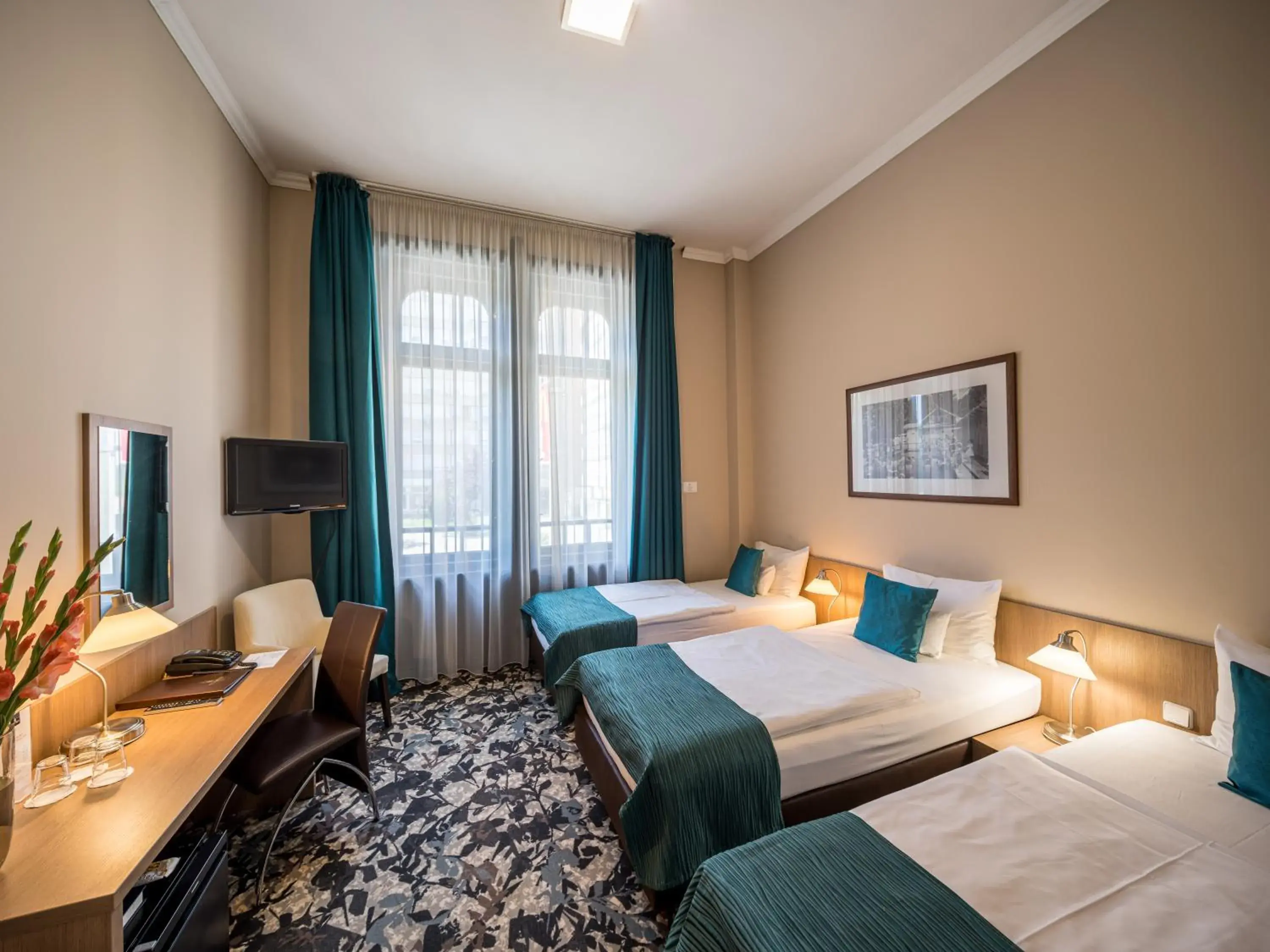 Bed in Erzsébet Királyné Szálloda Bed in Erzsébet Királyné Szálloda