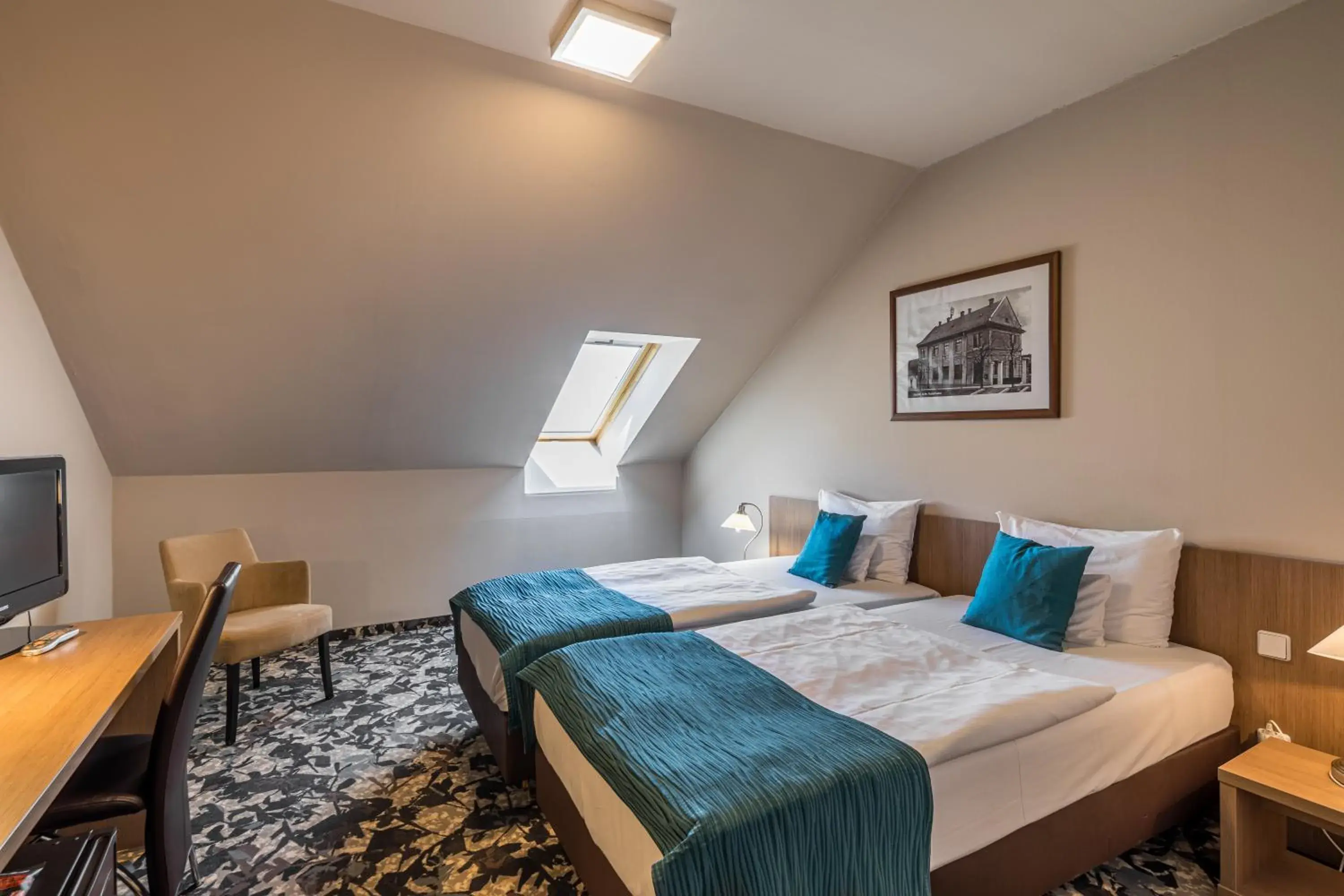 Twin Room - single occupancy in Erzsébet Királyné Szálloda Twin Room - single occupancy in Erzsébet Királyné Szálloda