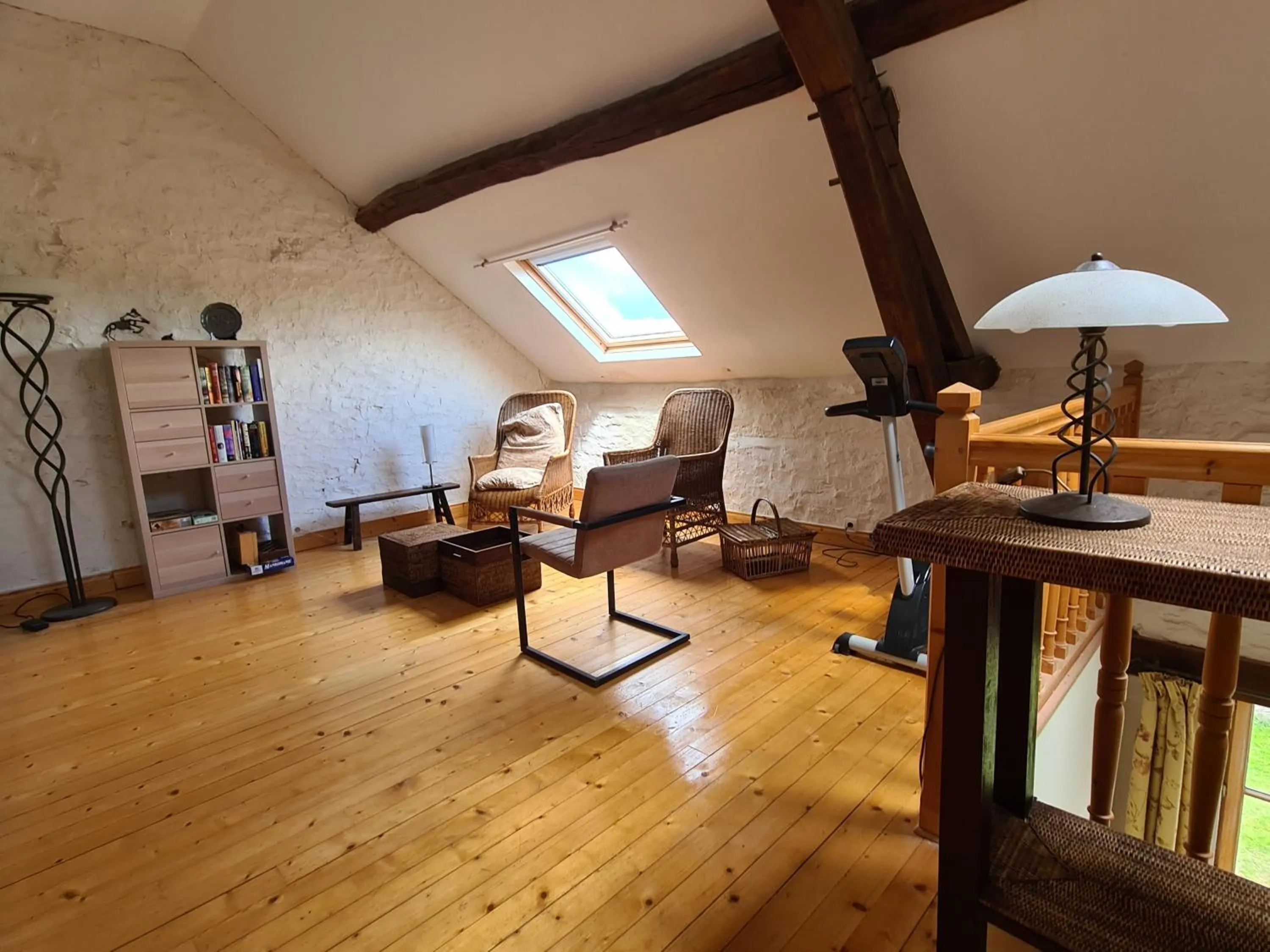 Seating area in L'Eléphant Heureux