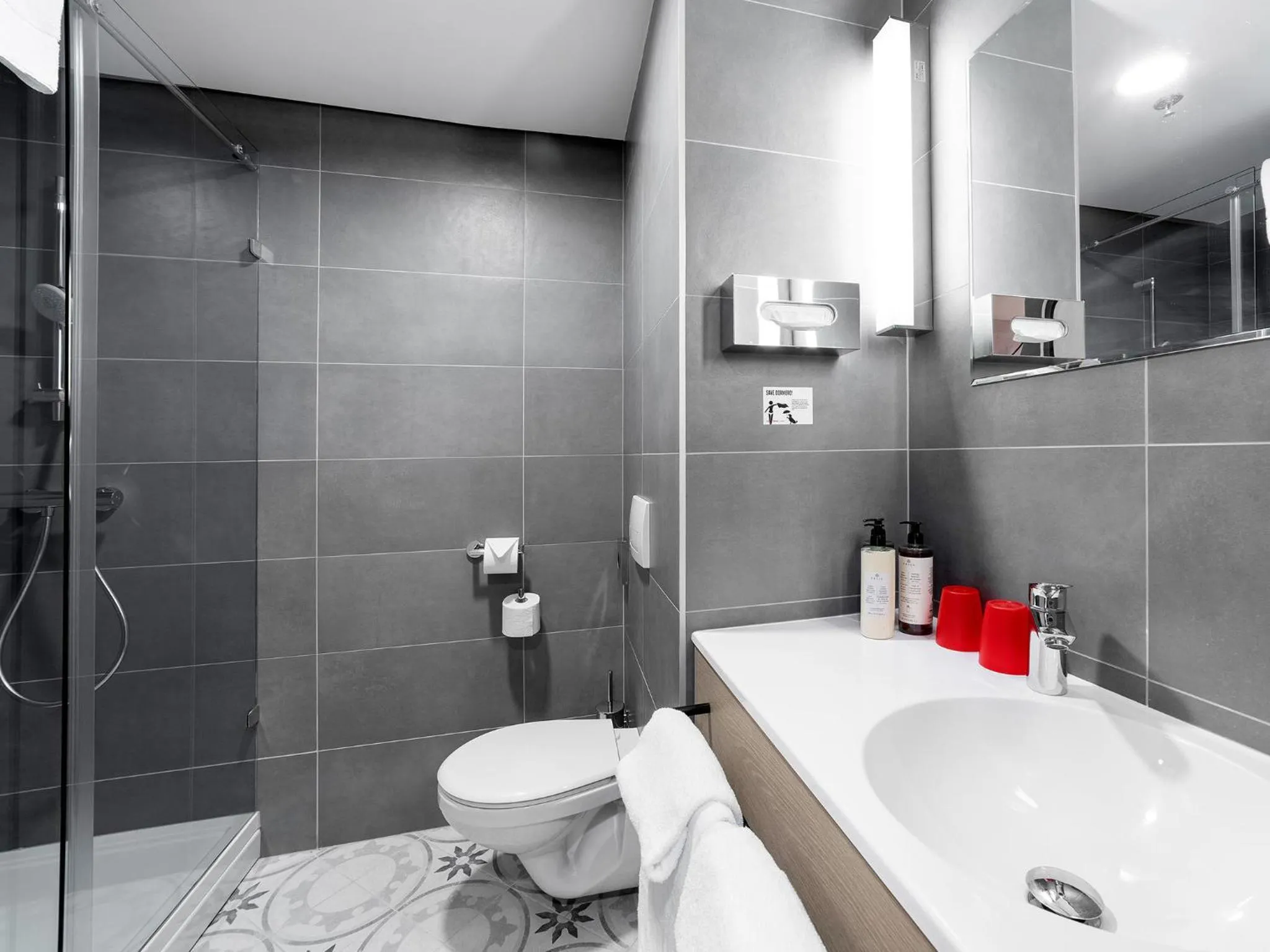 Bathroom in DORMERO Hotel Budapest