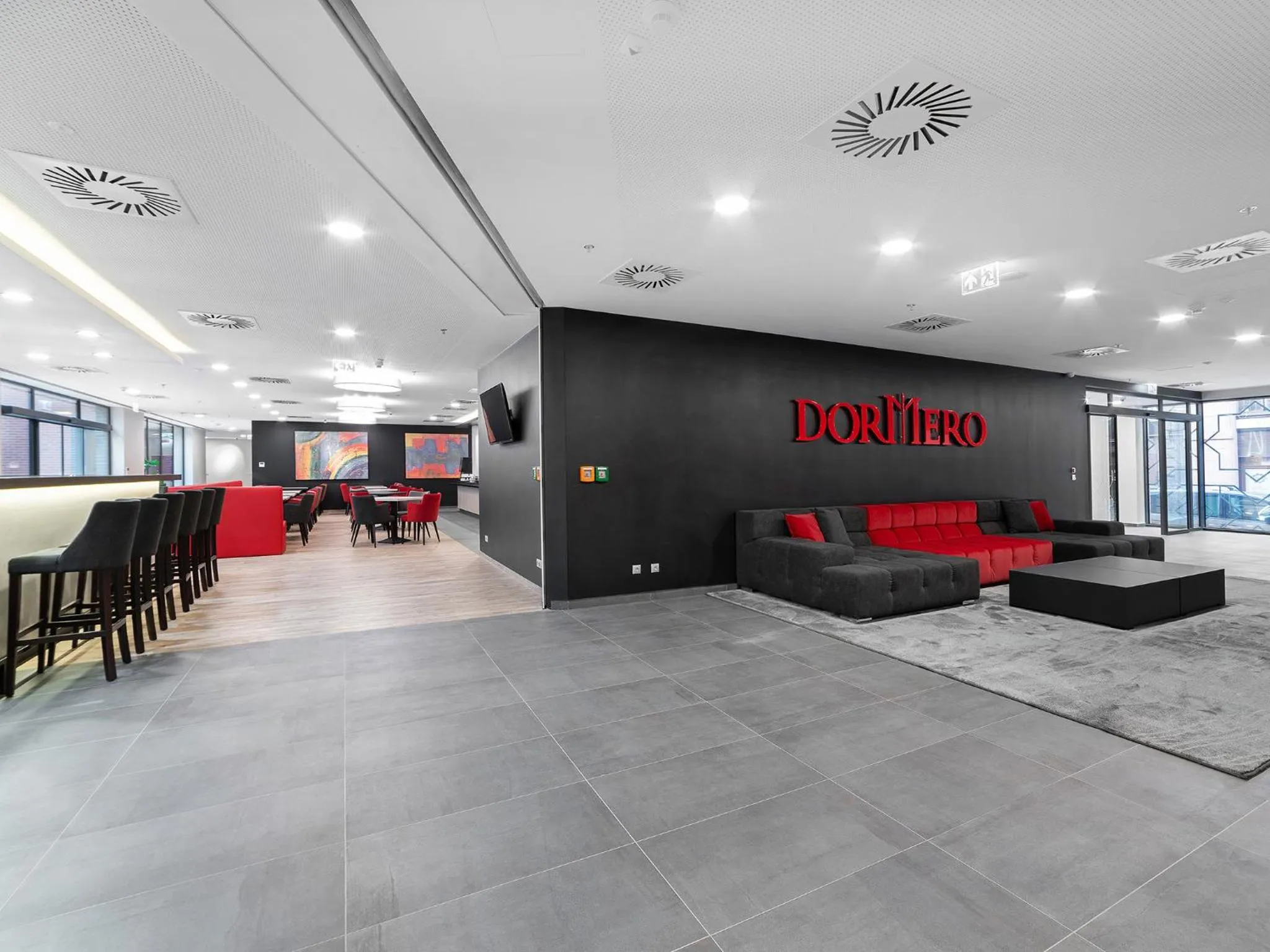 Lobby or reception in DORMERO Hotel Budapest