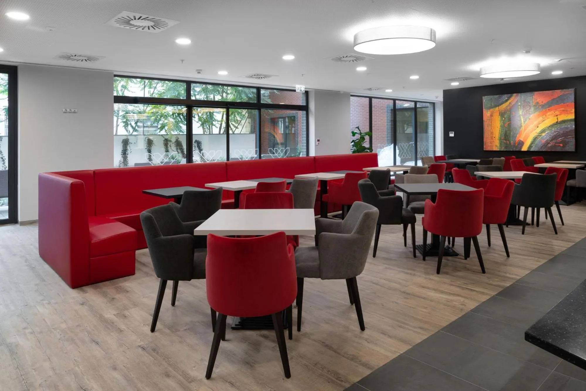 Restaurant/places to eat in DORMERO Hotel Budapest