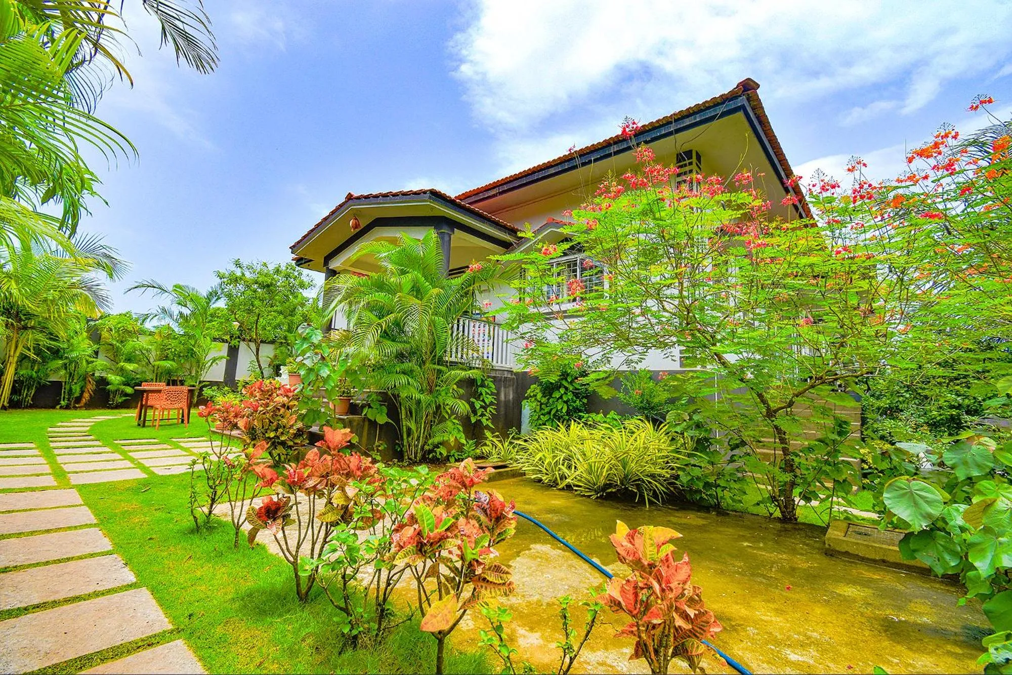 Property building in FabEscape Vagator Retreat Resort With Swimming Pool - Nr Vagator Beach