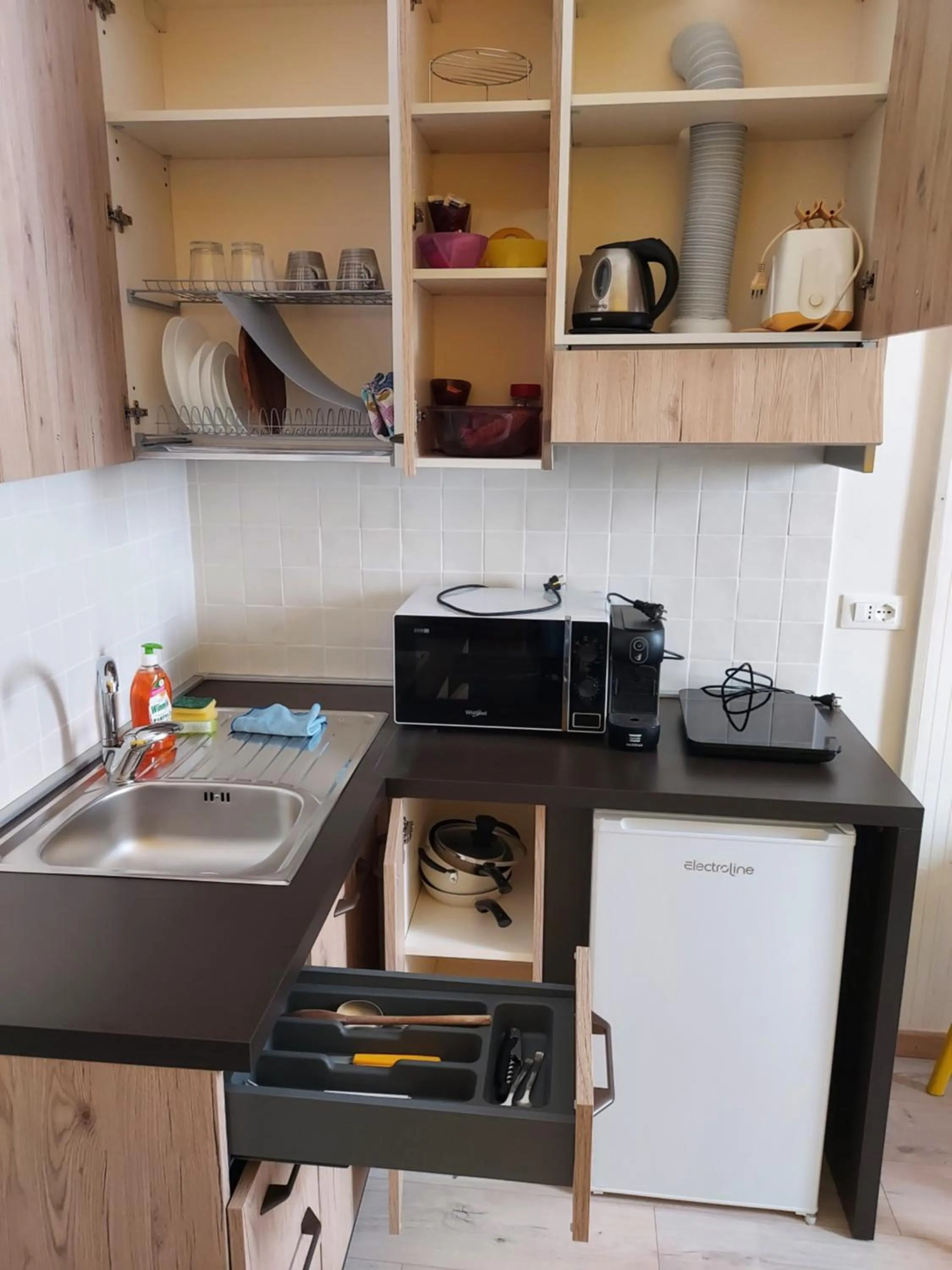 Coffee/tea facilities in Guesthouse Calvart25