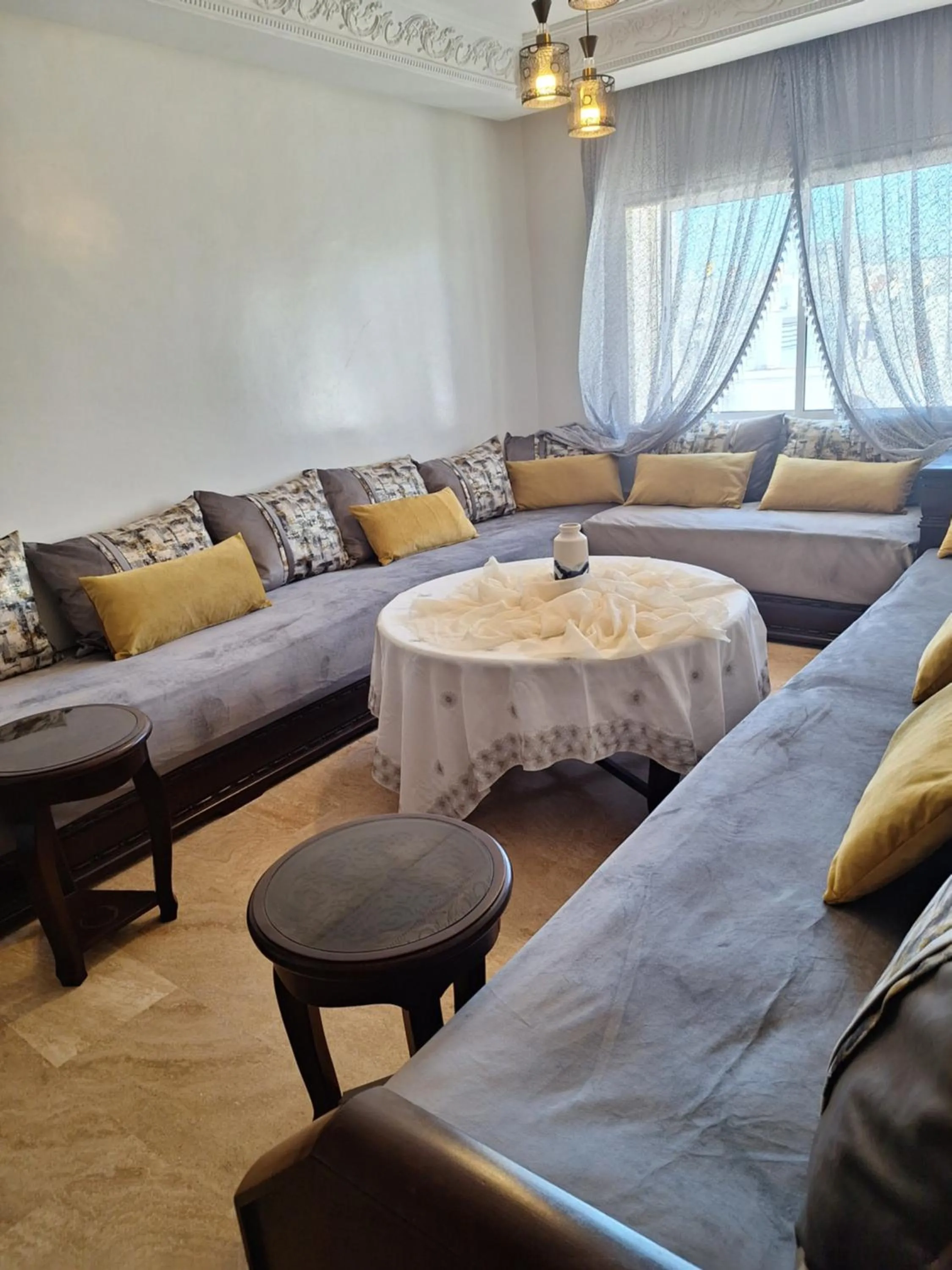 Two-Bedroom Apartment in Hassan 5 minutes from Rabat Ville Train Station