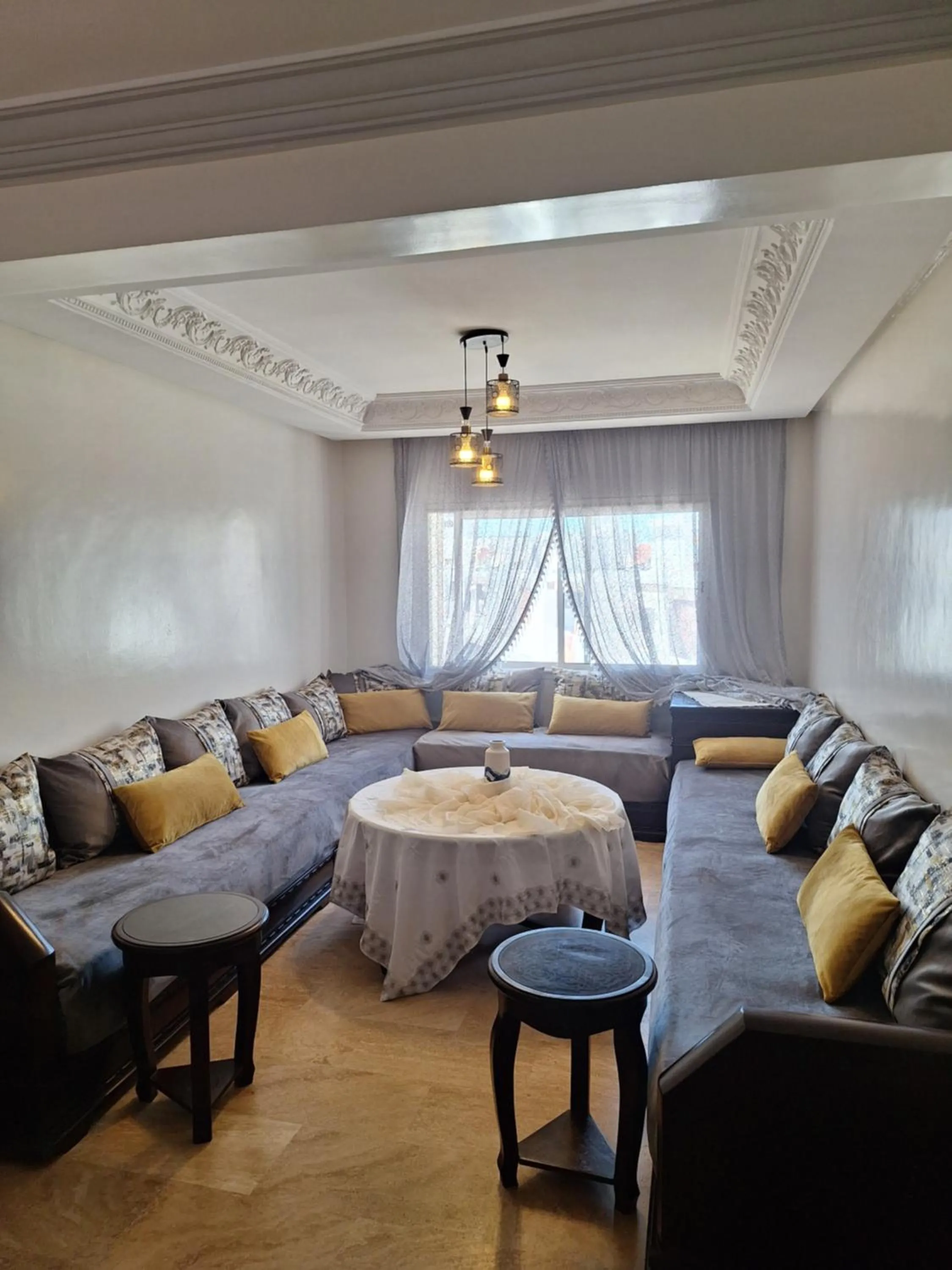 Two-Bedroom Apartment in Hassan 5 minutes from Rabat Ville Train Station