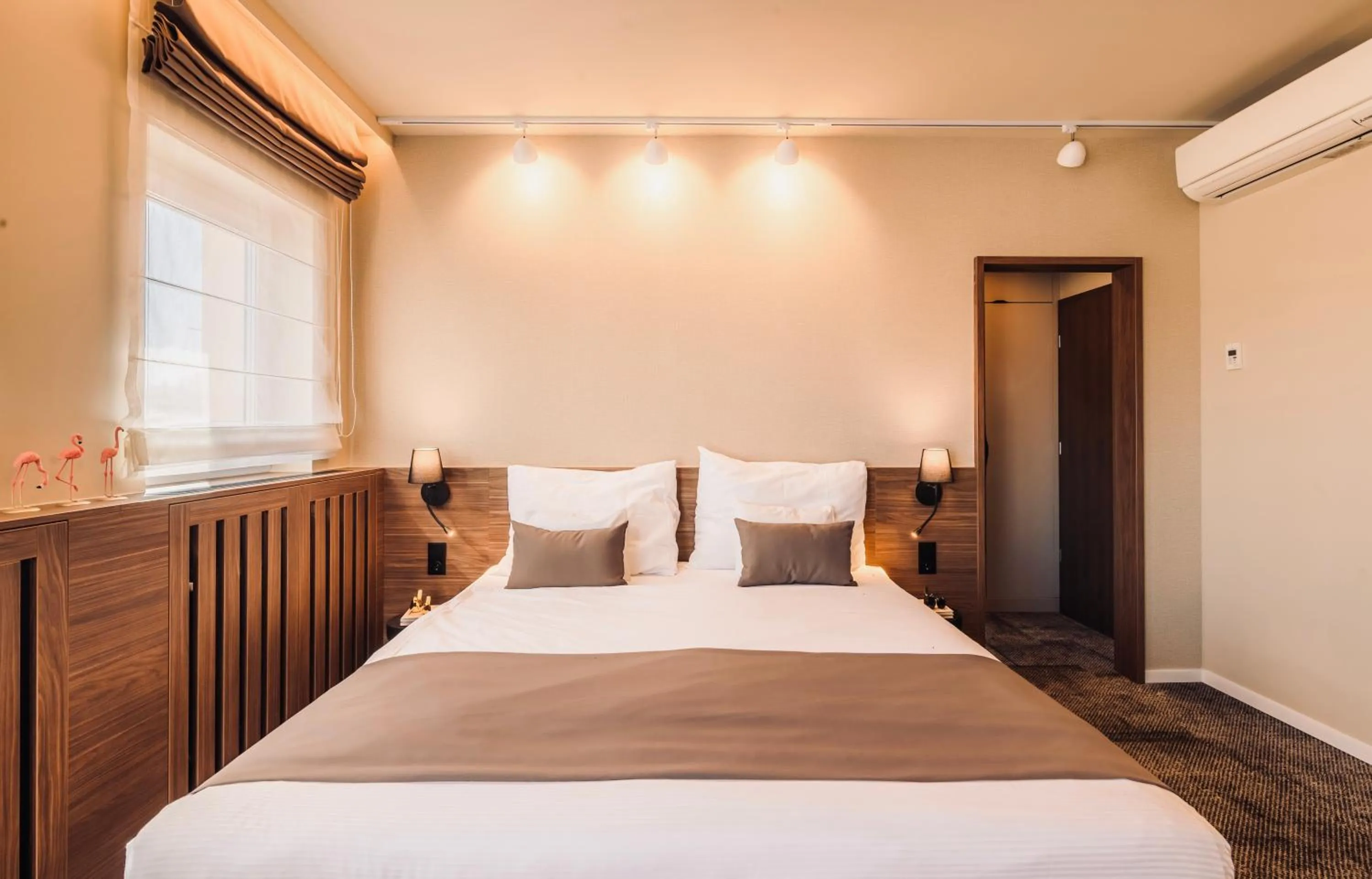 Photo of the whole room, Bed in Aqua Hotel Termál