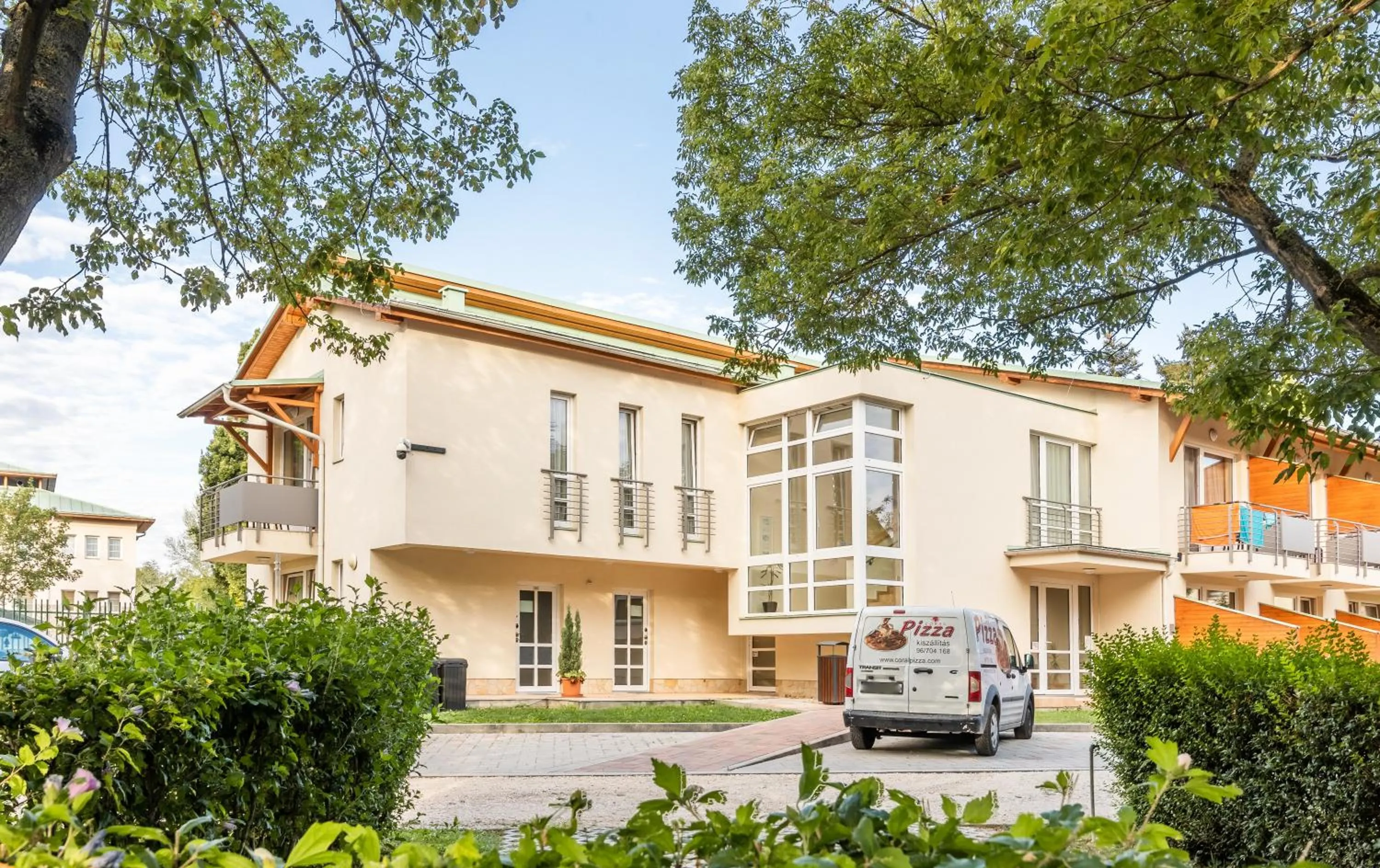 Property building in Aqua Hotel Termál