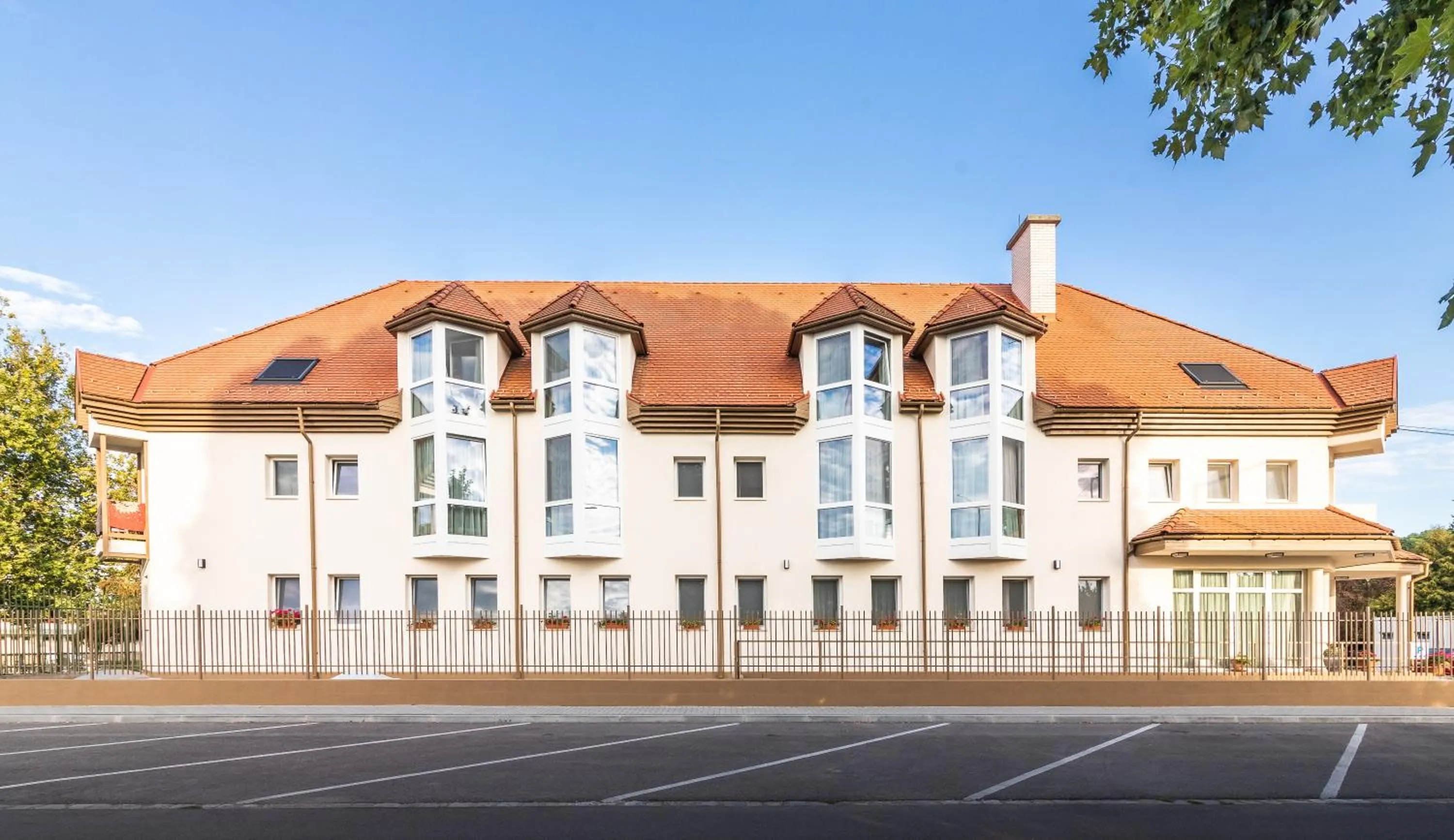 Property building in Aqua Hotel Termál