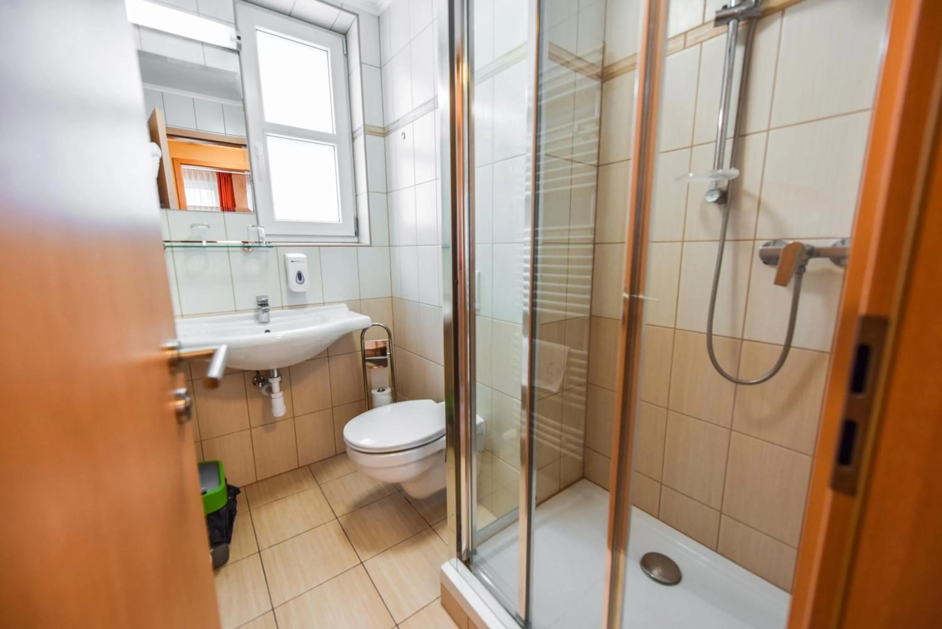 Bathroom in Aqua Hotel Termál