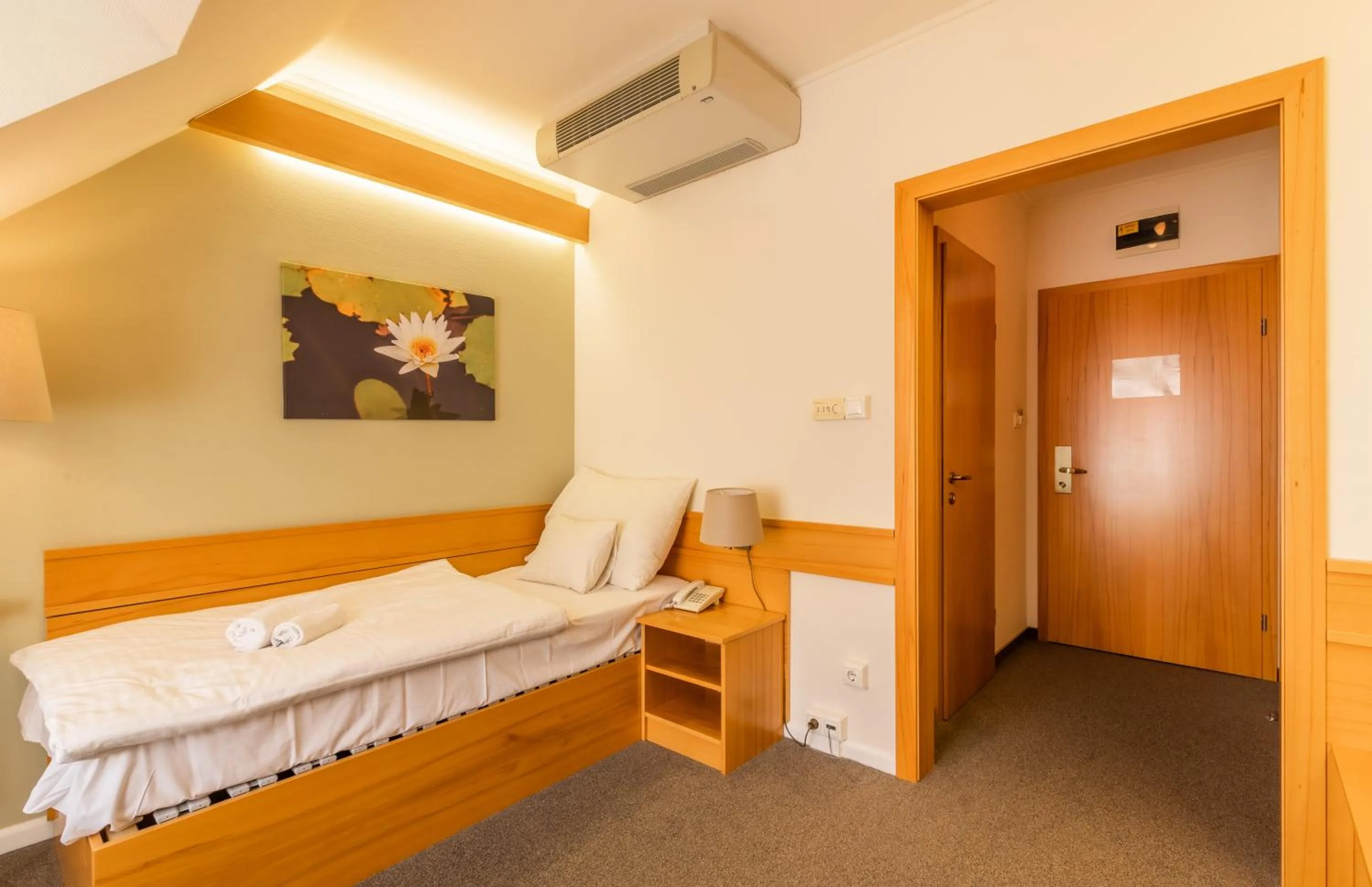 Photo of the whole room, Bed in Aqua Hotel Termál