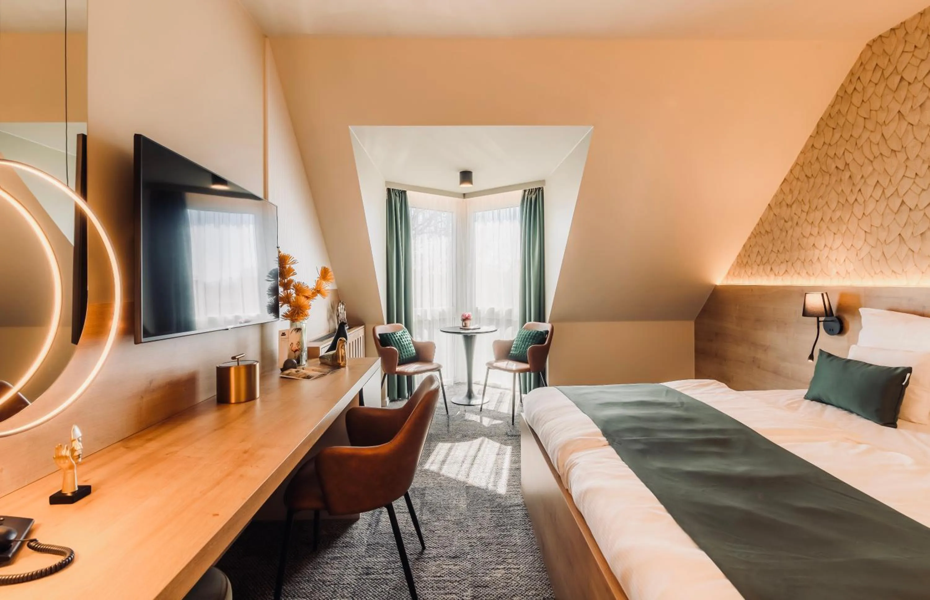 Photo of the whole room, Bed in Aqua Hotel Termál