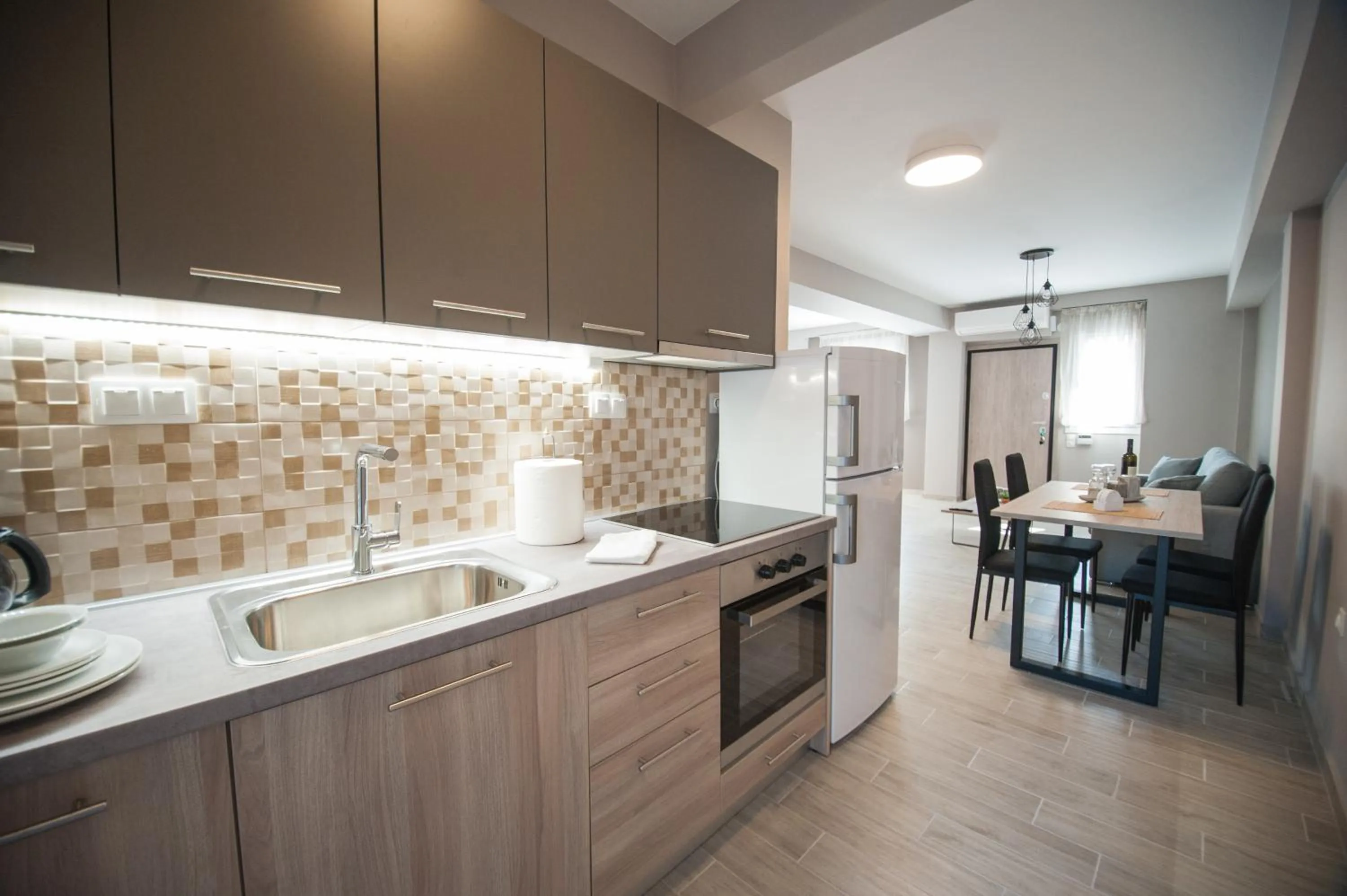 Kitchen or kitchenette in NIKI'S apartments