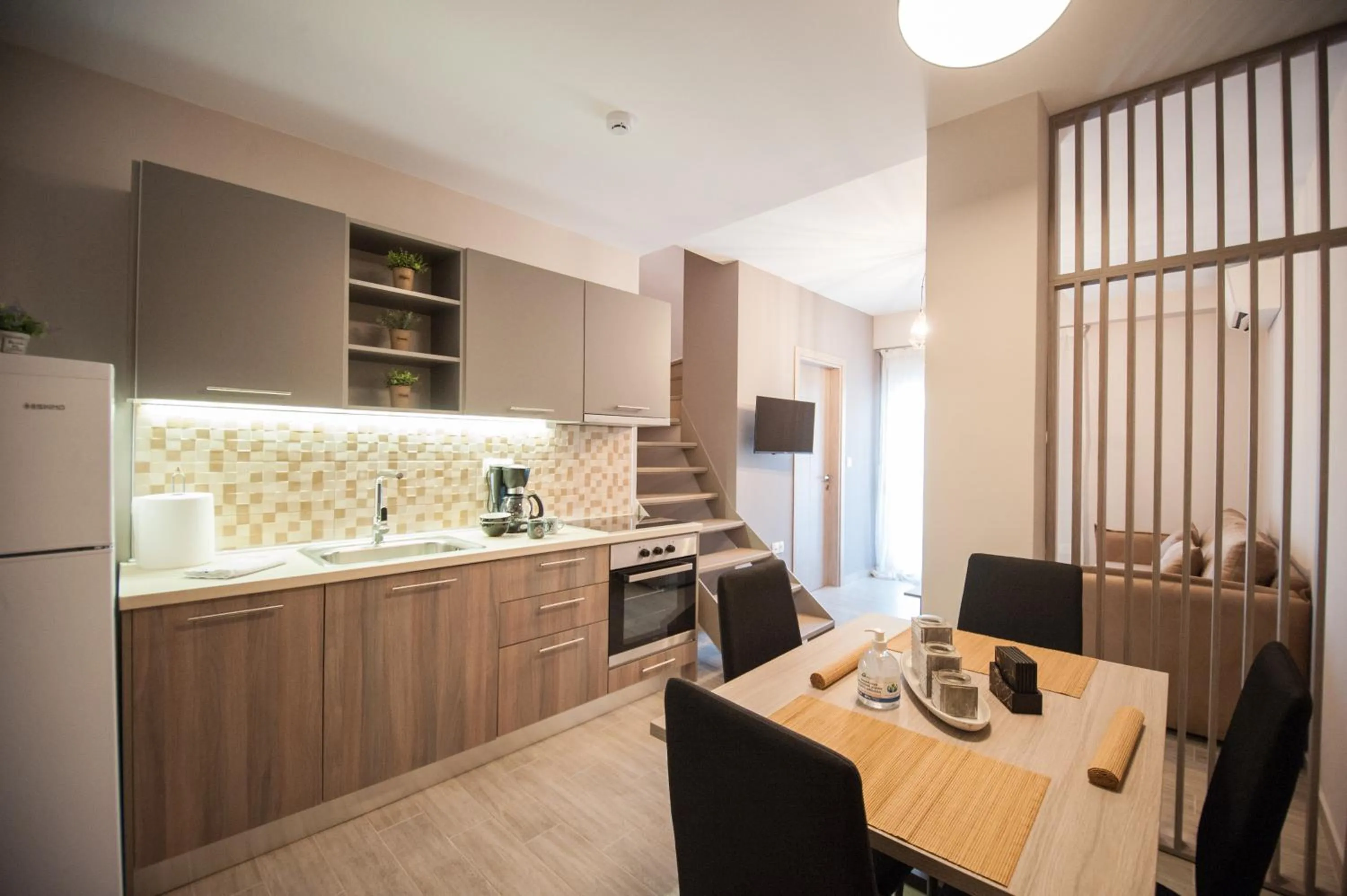 Kitchen or kitchenette in NIKI'S apartments