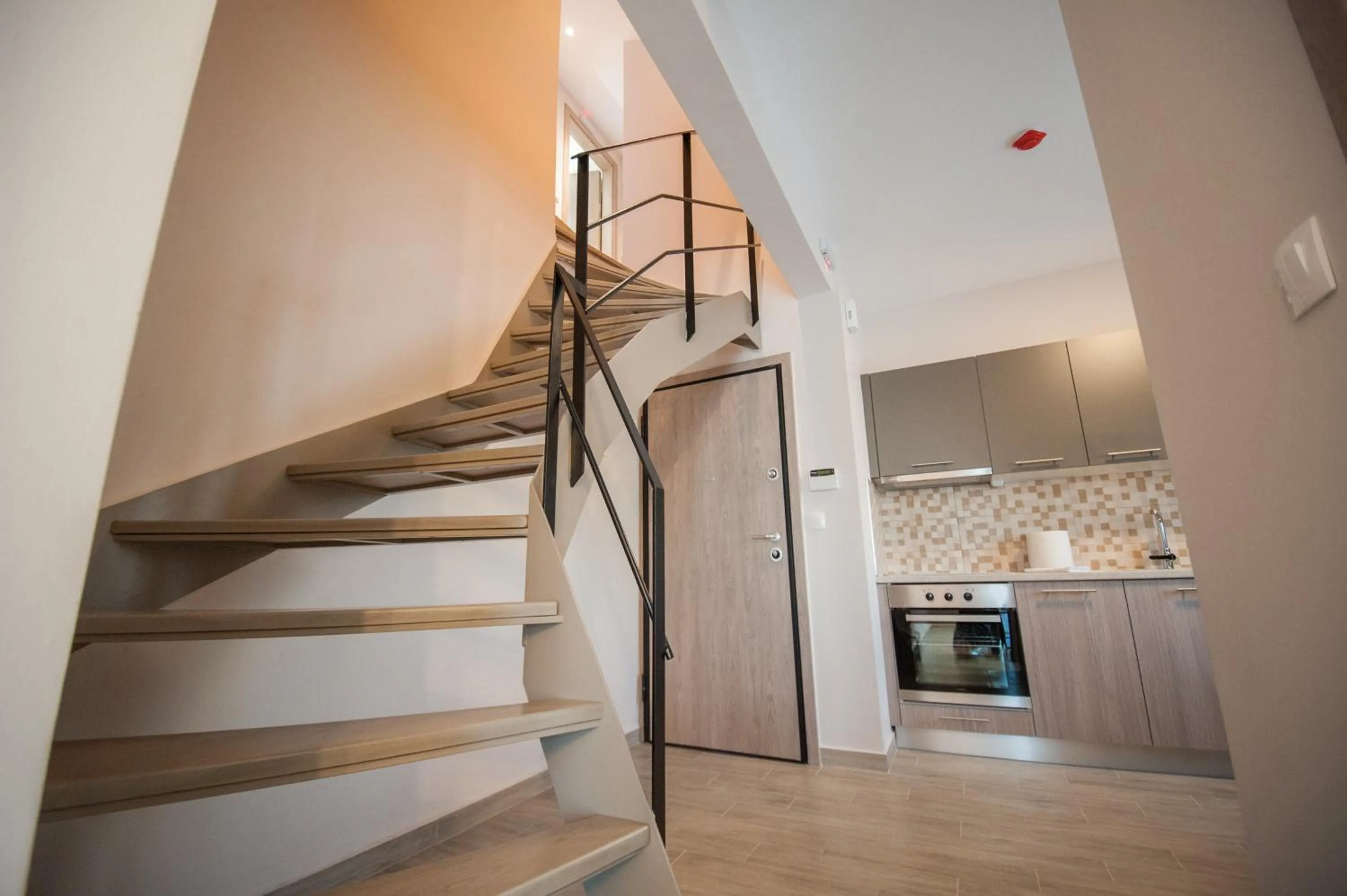 Dining area in NIKI'S apartments