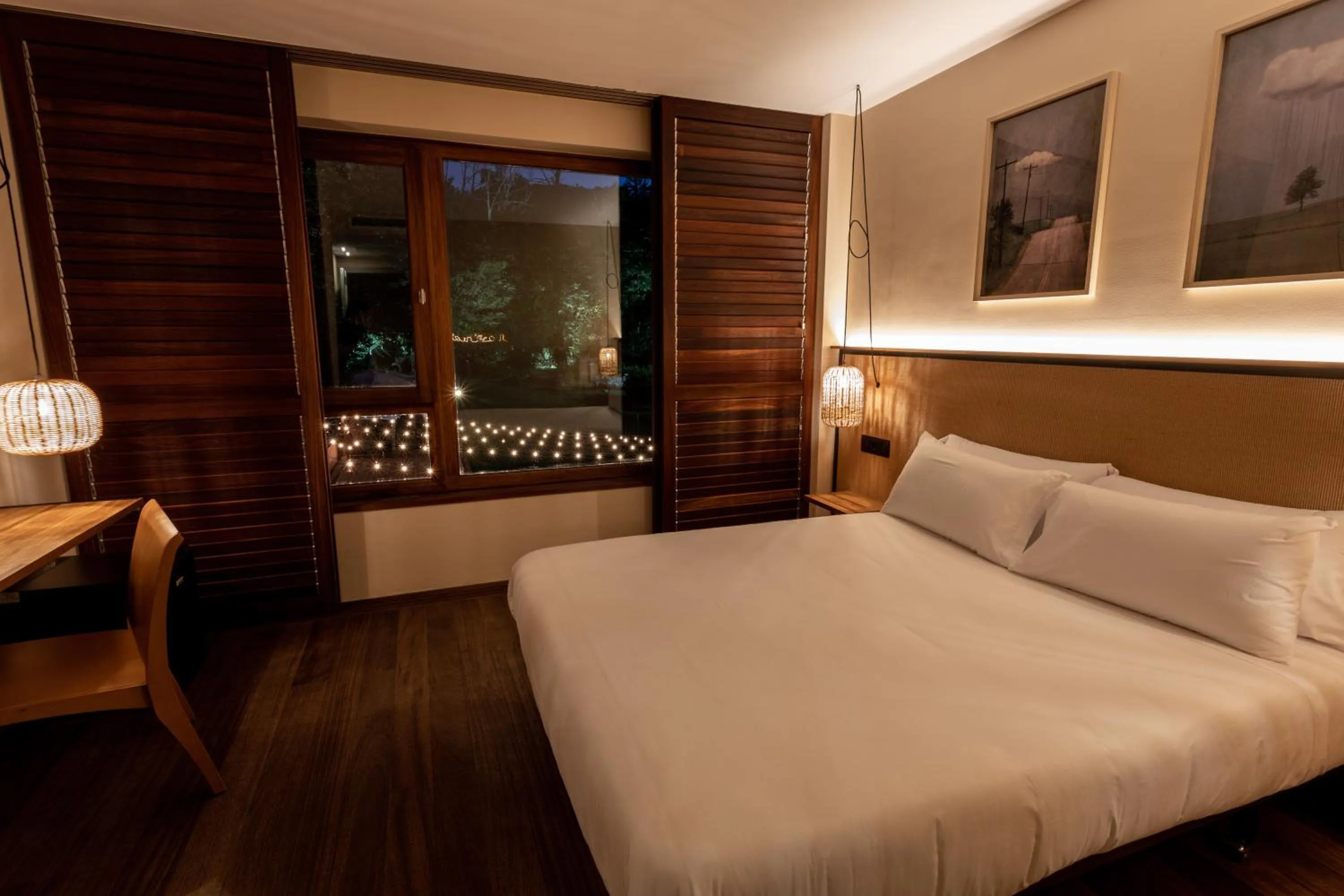 Bed in No-Mad Green Hotel