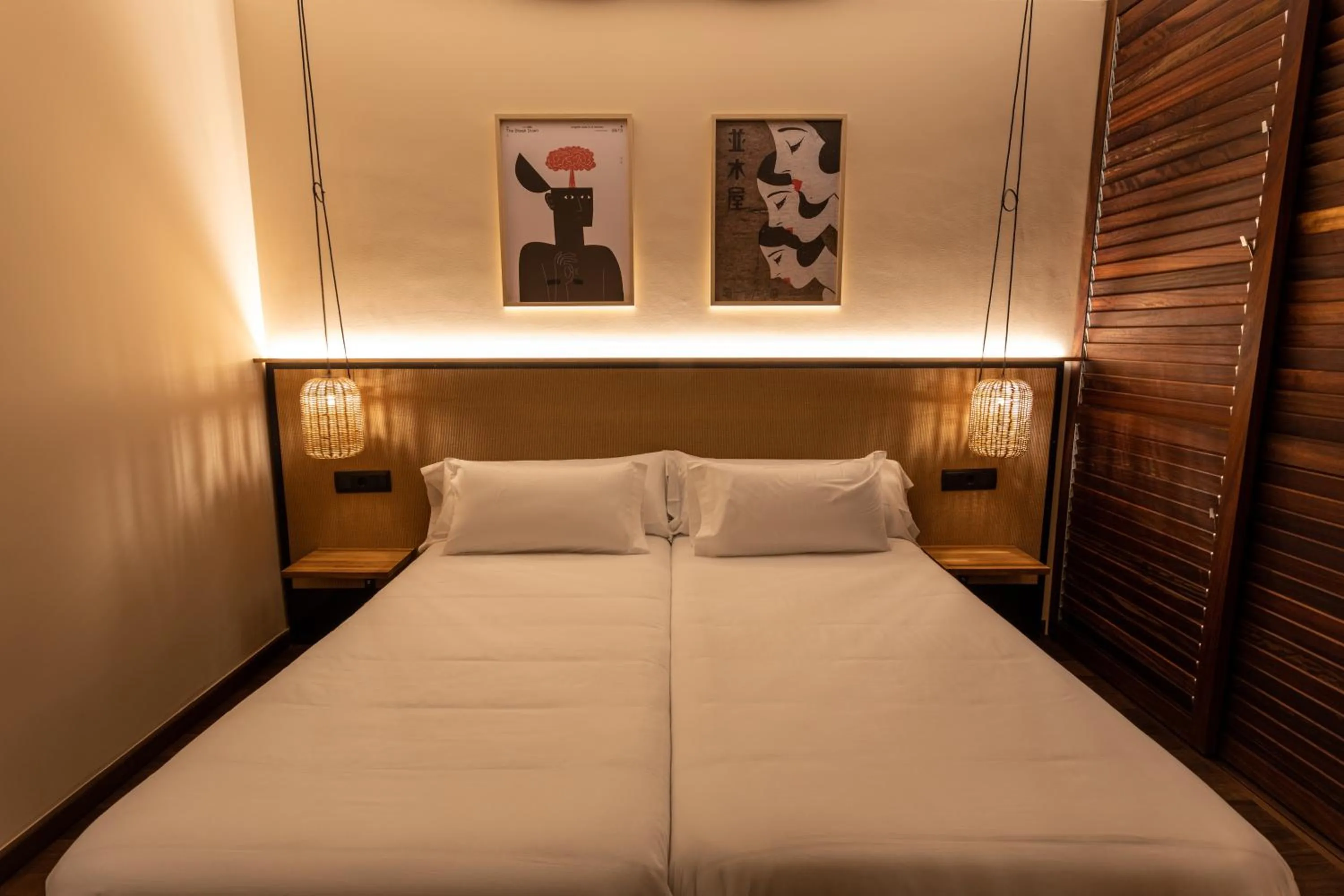 Bed in No-Mad Green Hotel