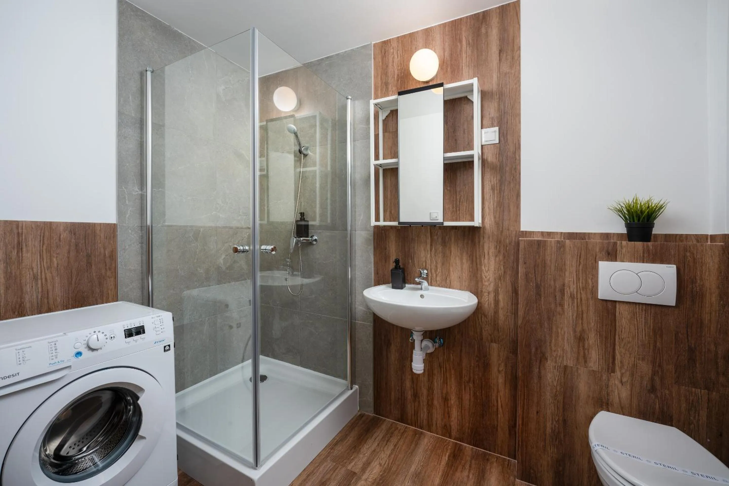 Bathroom in Central Passage Apartments by Vagabond Downtown