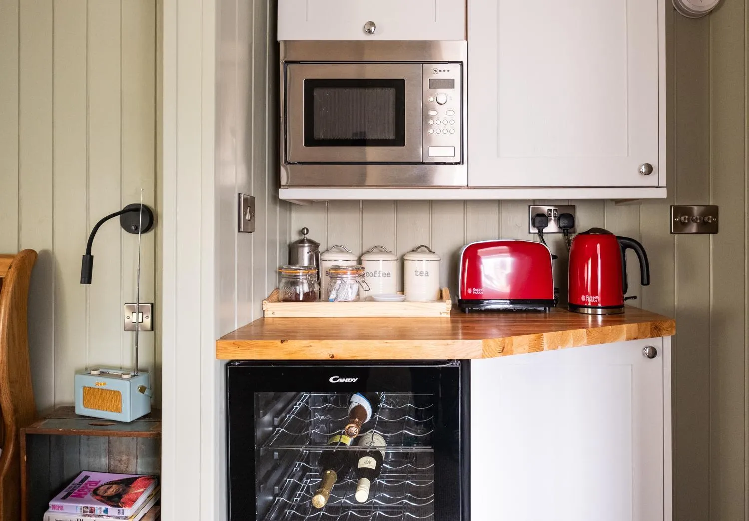 Bedroom in The Bell at Sapperton