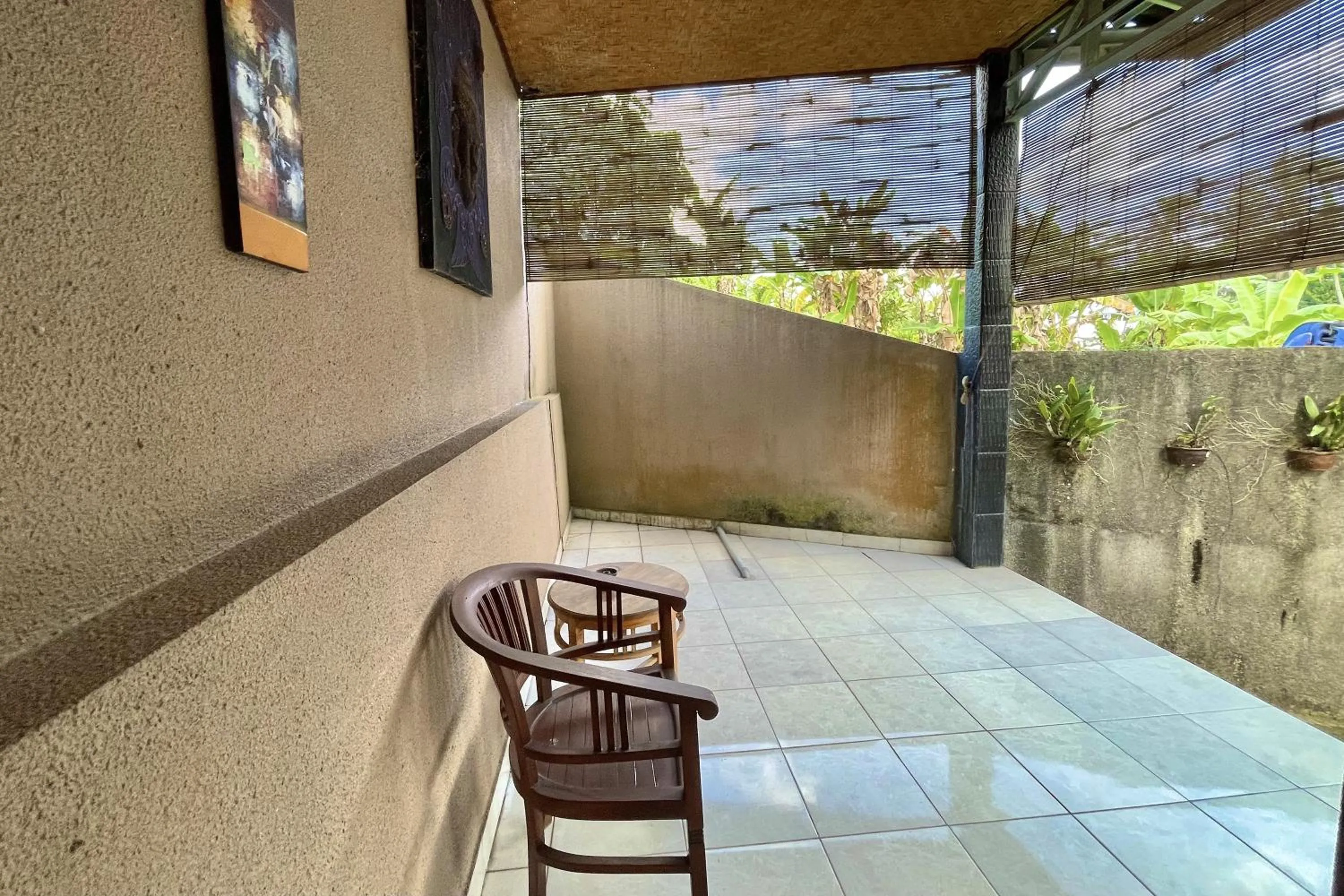 Balcony/Terrace in Mongan Homestay Beside The Belulang Hot Spring