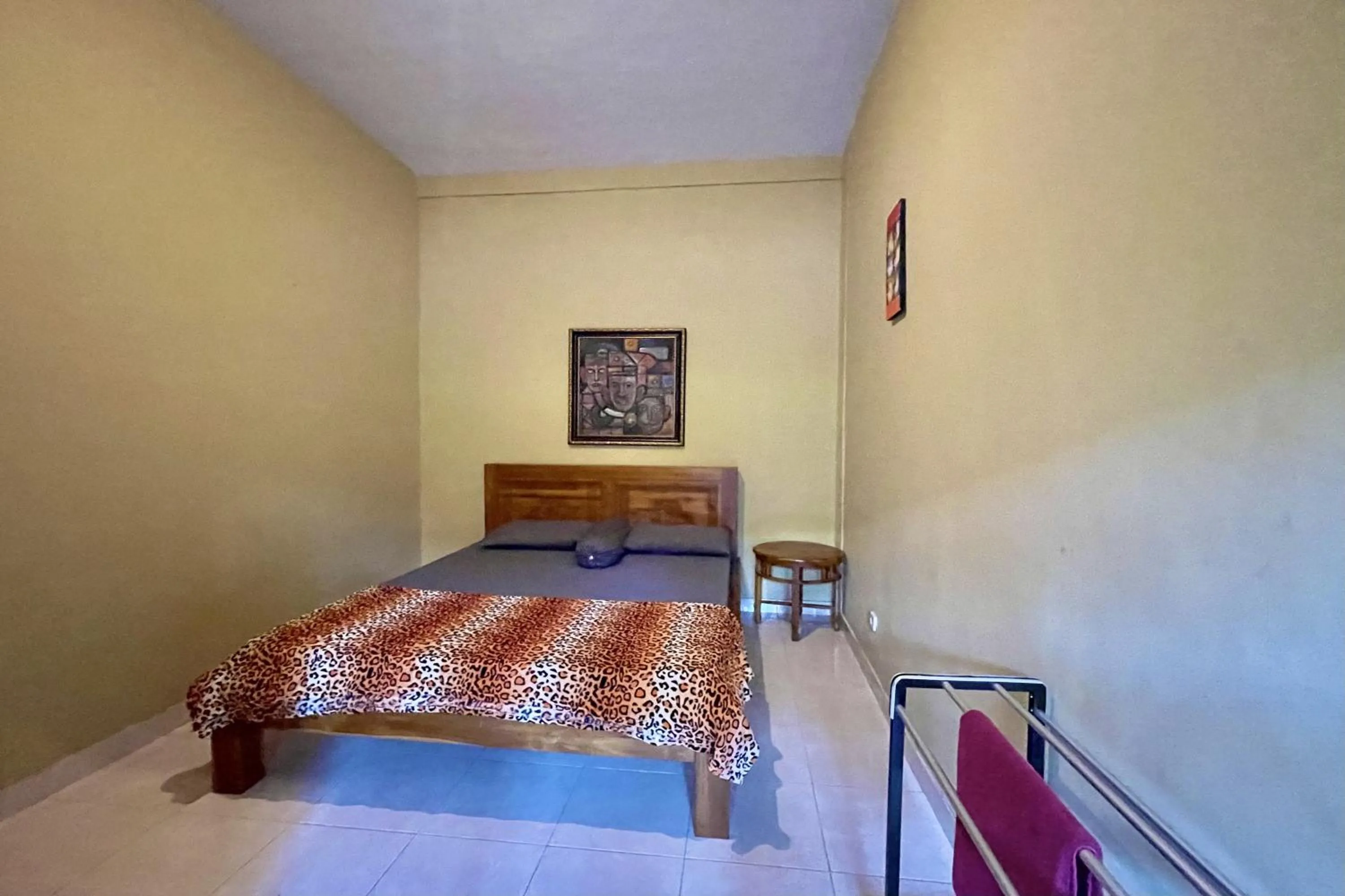 Bed in Mongan Homestay Beside The Belulang Hot Spring