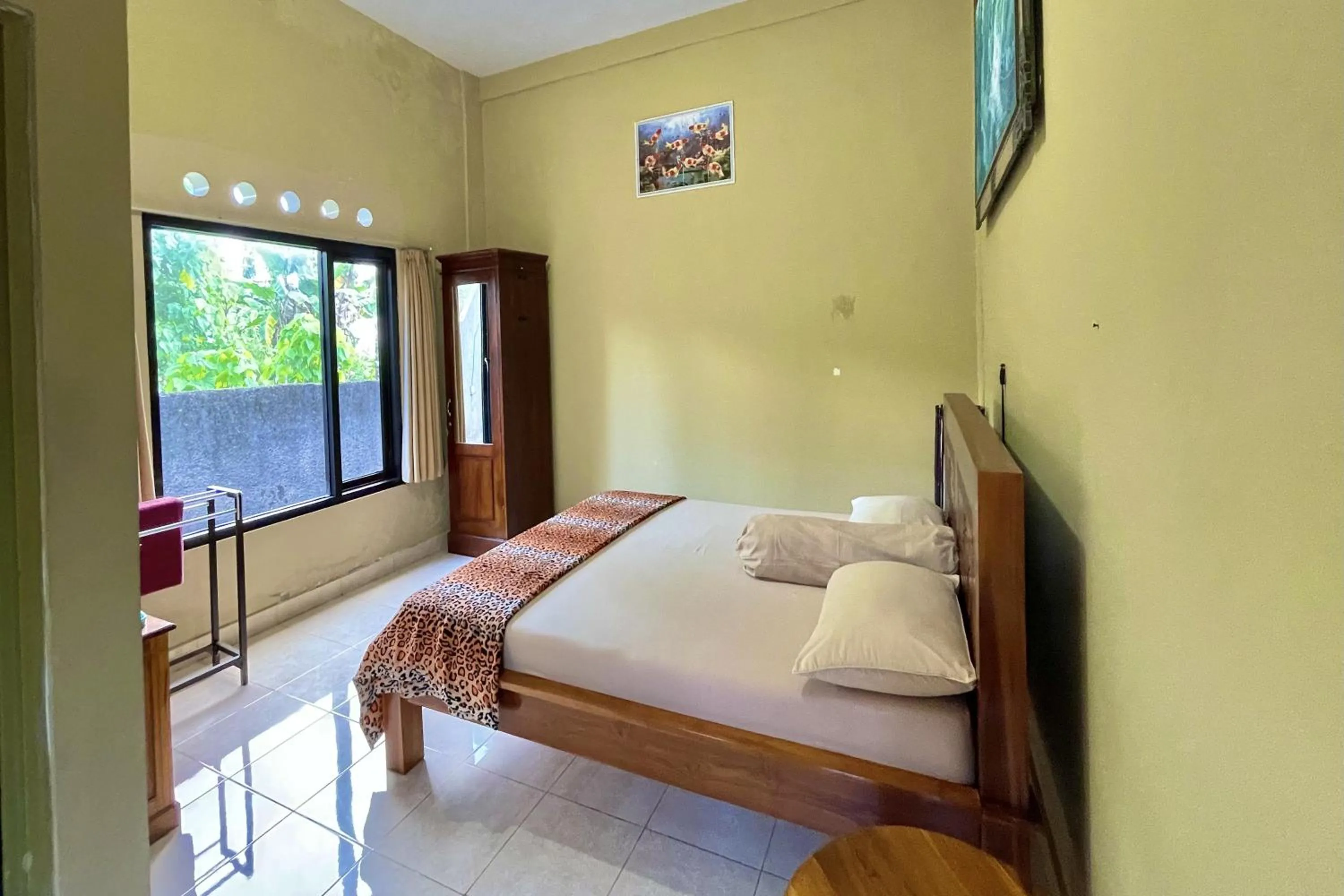 Bed in Mongan Homestay Beside The Belulang Hot Spring