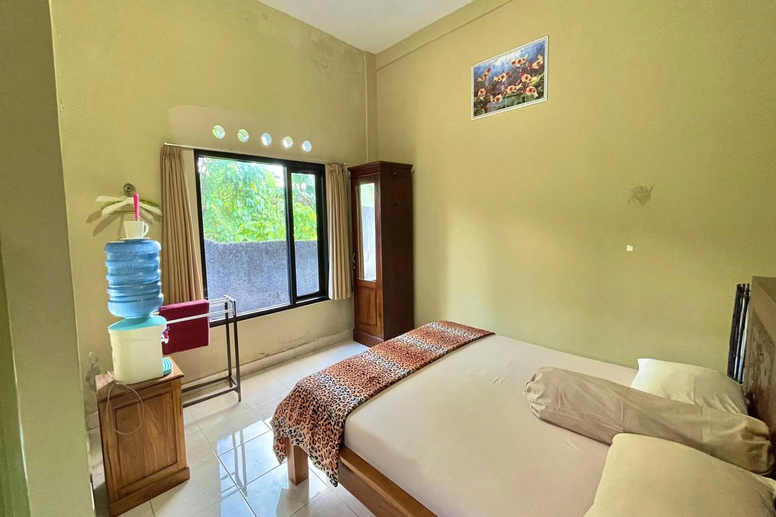 Bed in Mongan Homestay Beside The Belulang Hot Spring