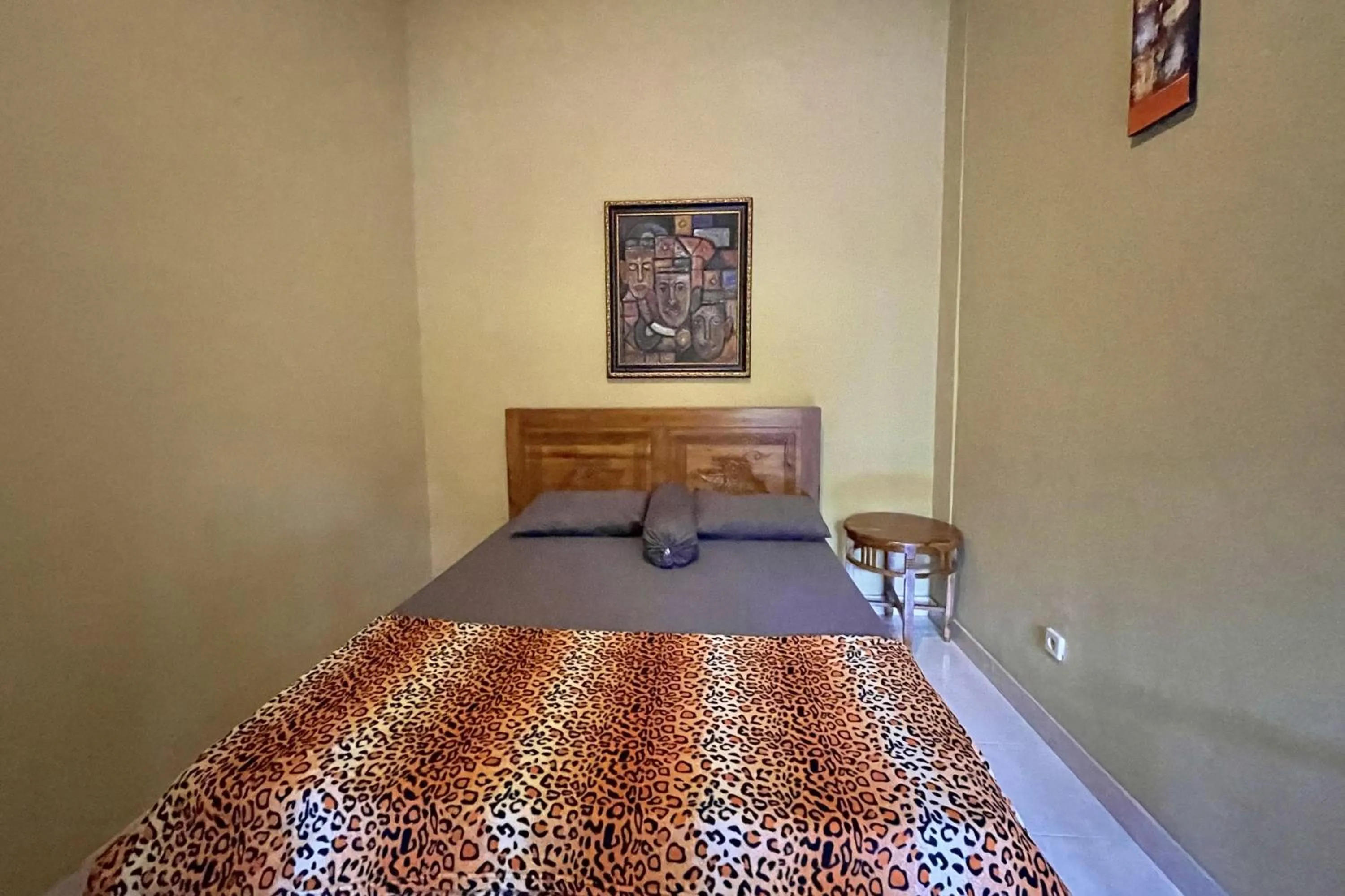 Bed in Mongan Homestay Beside The Belulang Hot Spring