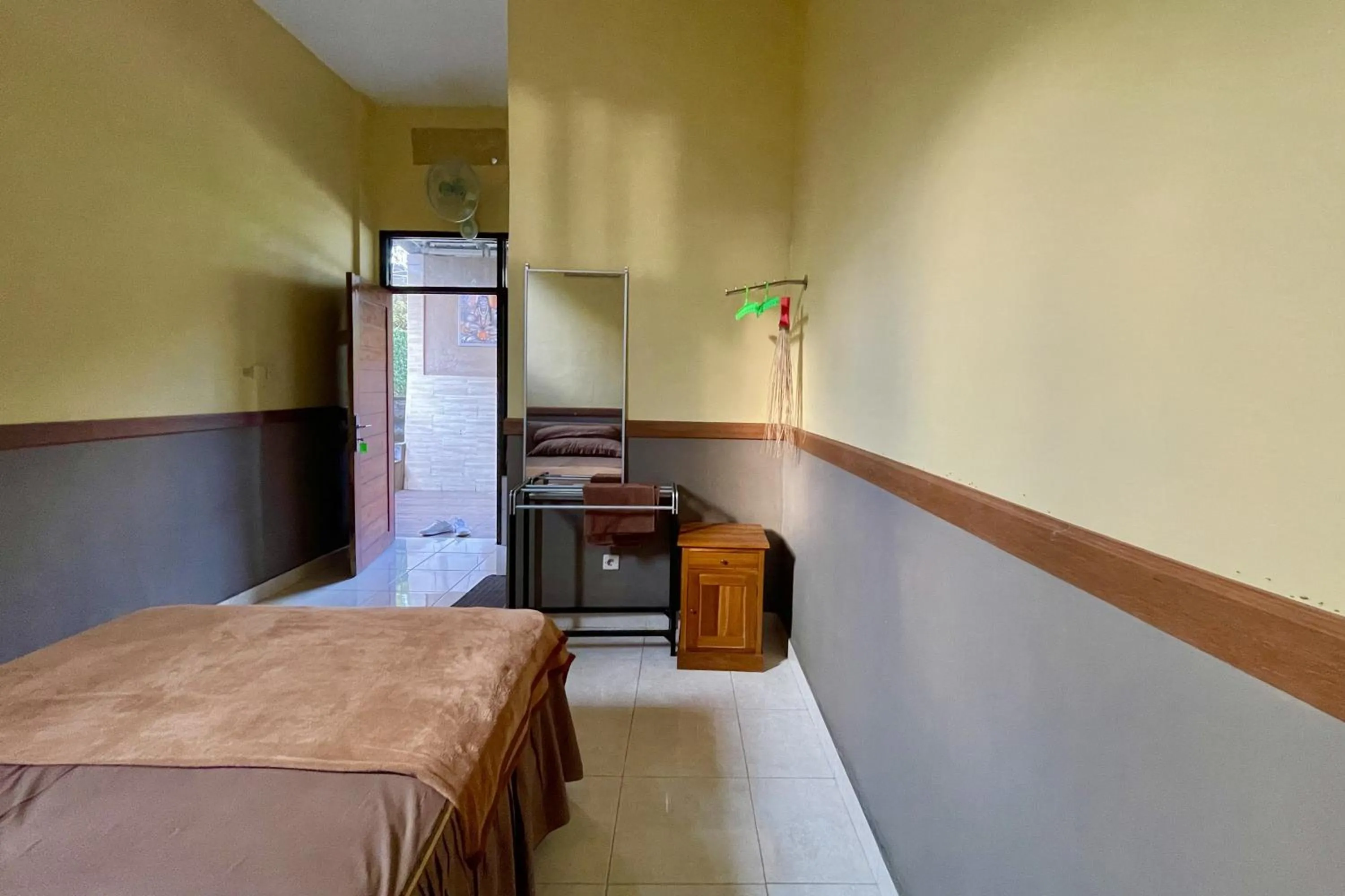 Bed in Mongan Homestay Beside The Belulang Hot Spring